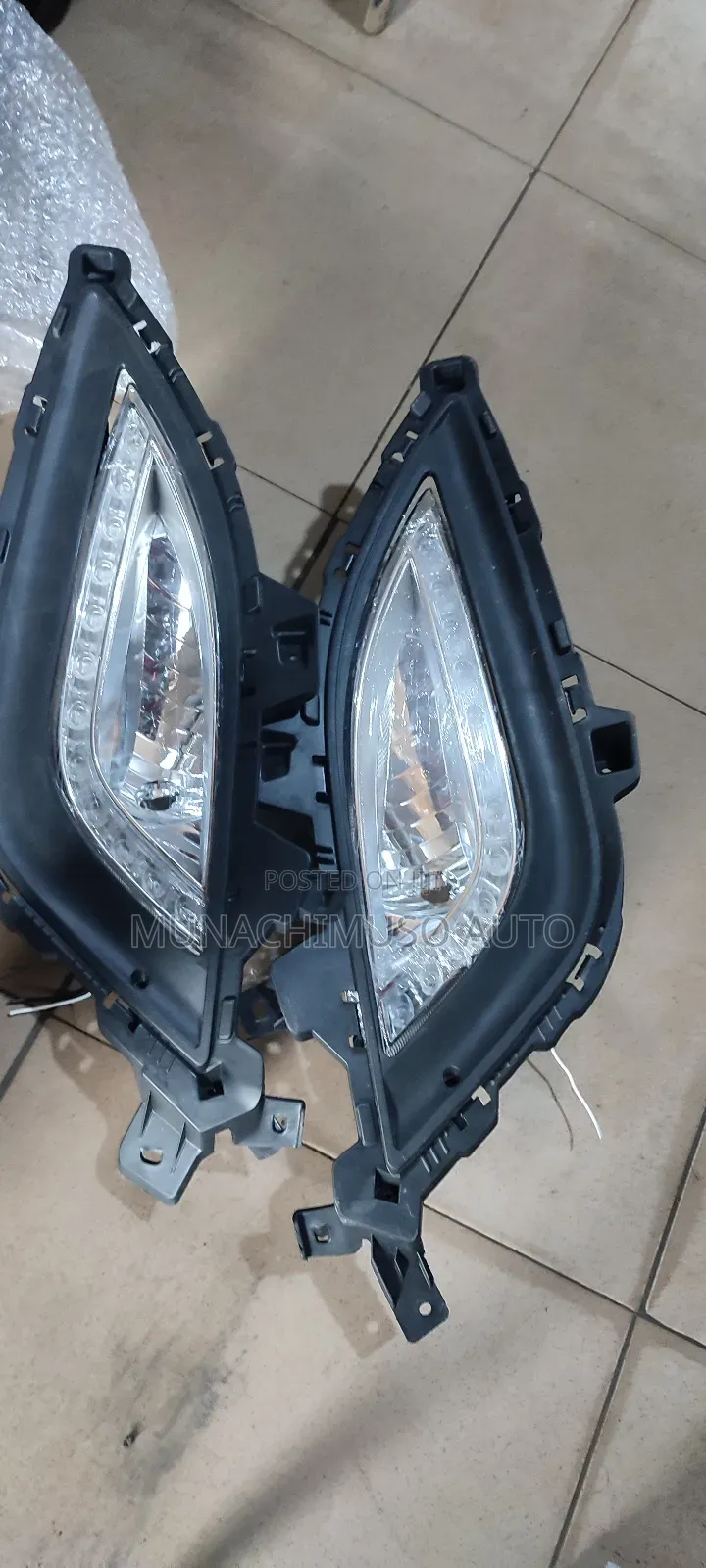 Set Led Fog Lamp Elantra 2015 Model