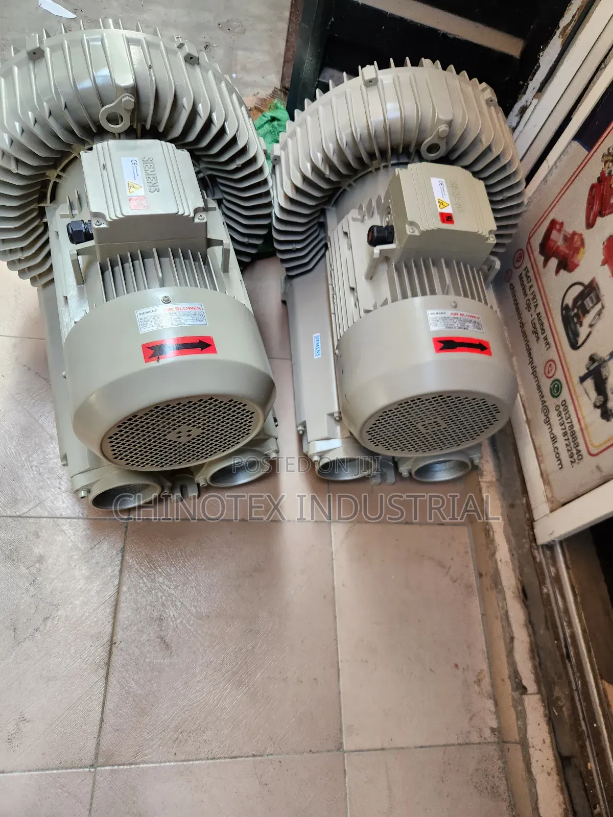 Siemens Air Vortex Vacuum Pump Blower 18.5kw/25hp