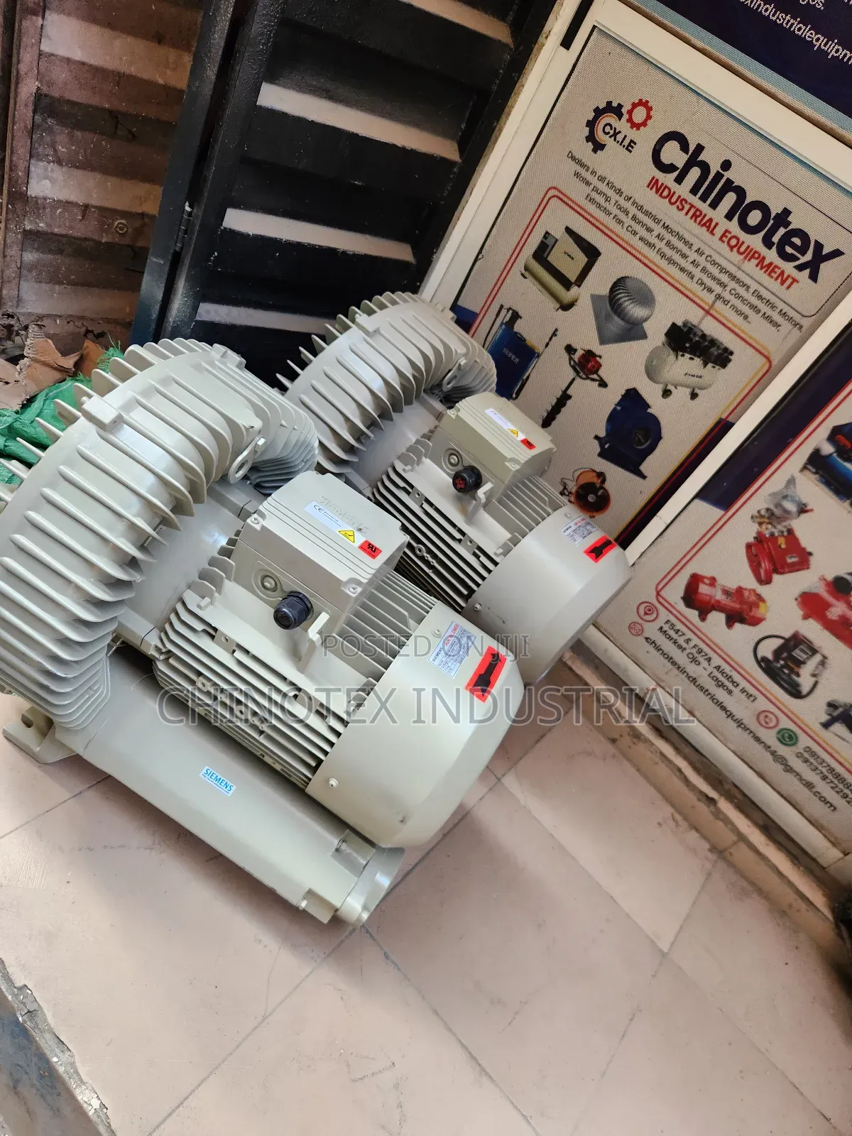 Siemens Air Vortex Vacuum Pump Blower 18.5kw/25hp