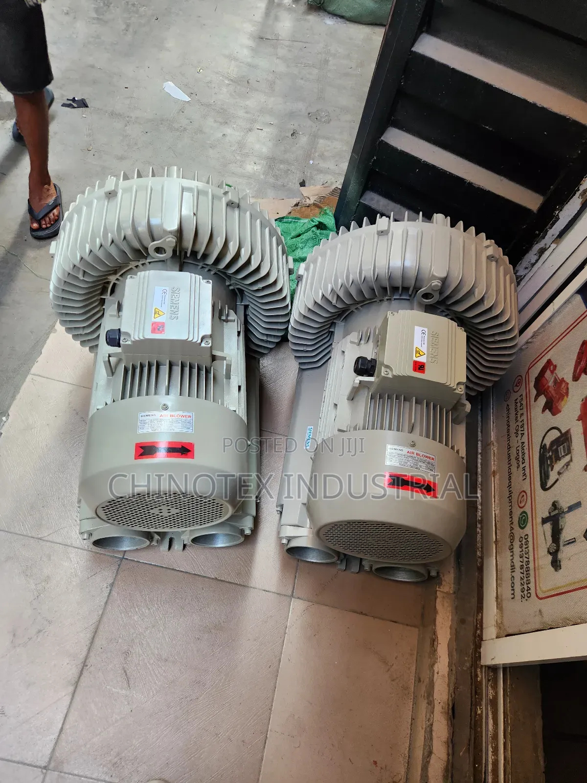 Siemens Air Vortex Vacuum Pump Blower 18.5kw/25hp