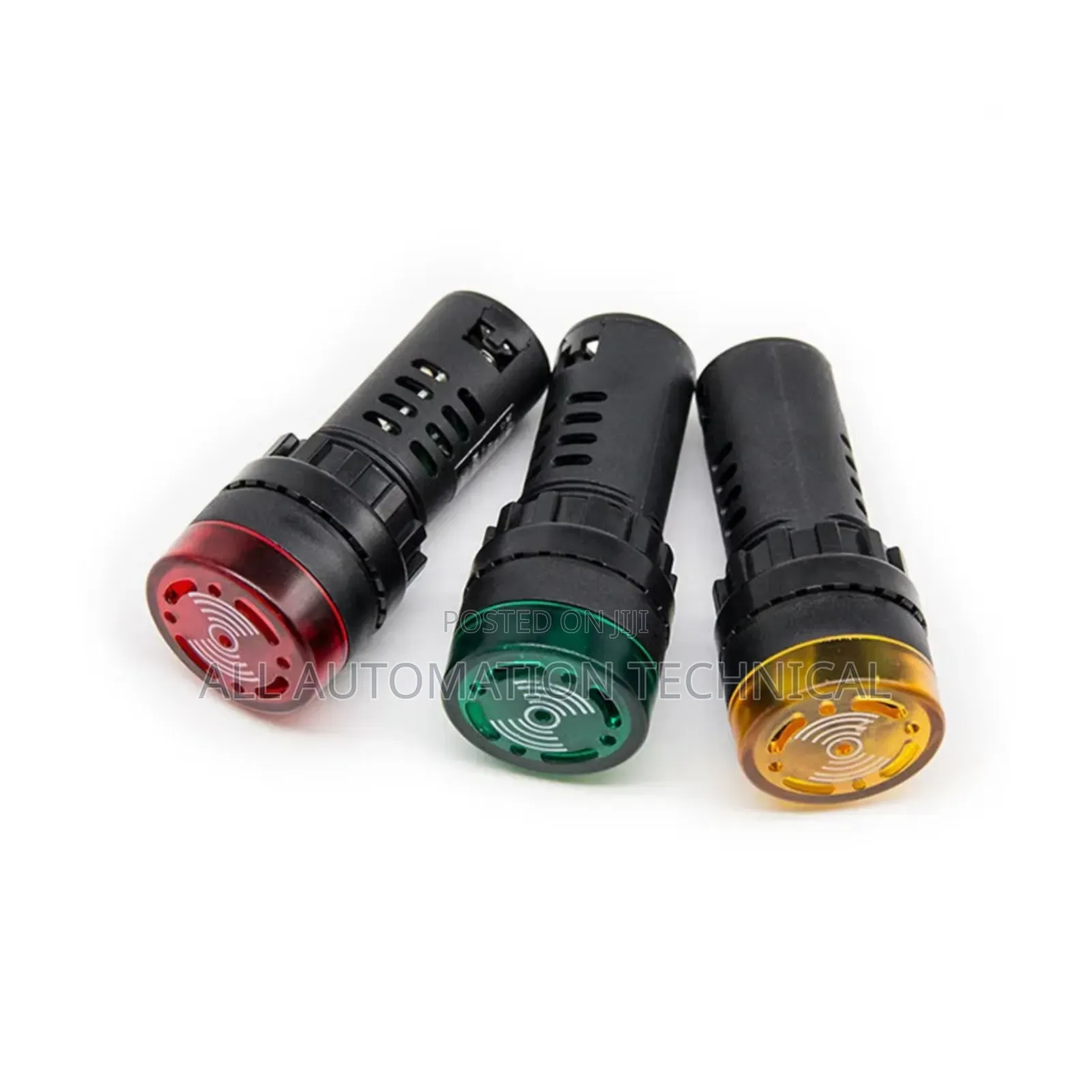 Ad16-22sm Buzzer Led Flash Alarm Indicator 24vdc Red Green Yellow Lamp