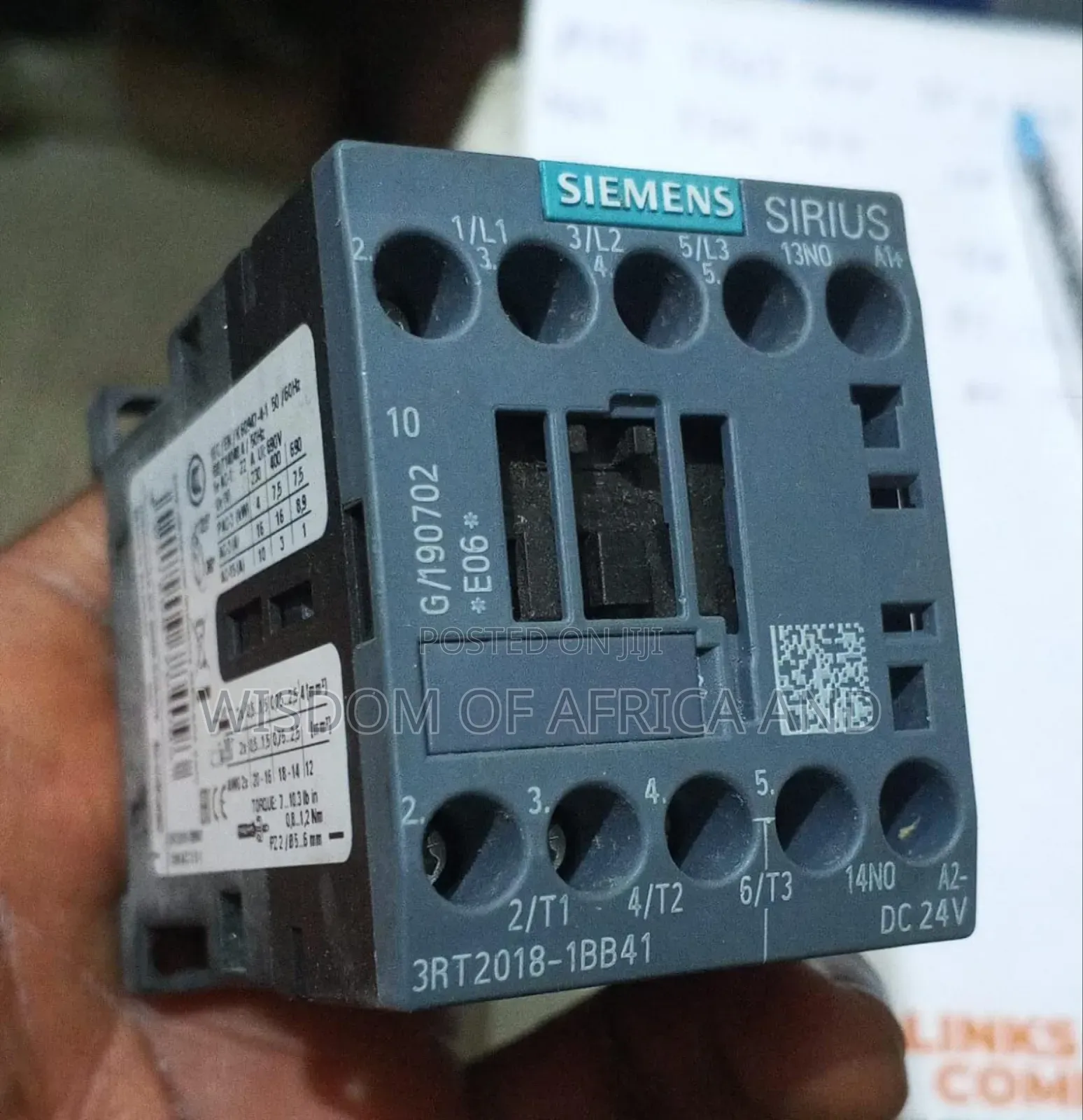 Siemen Contactor 16amp