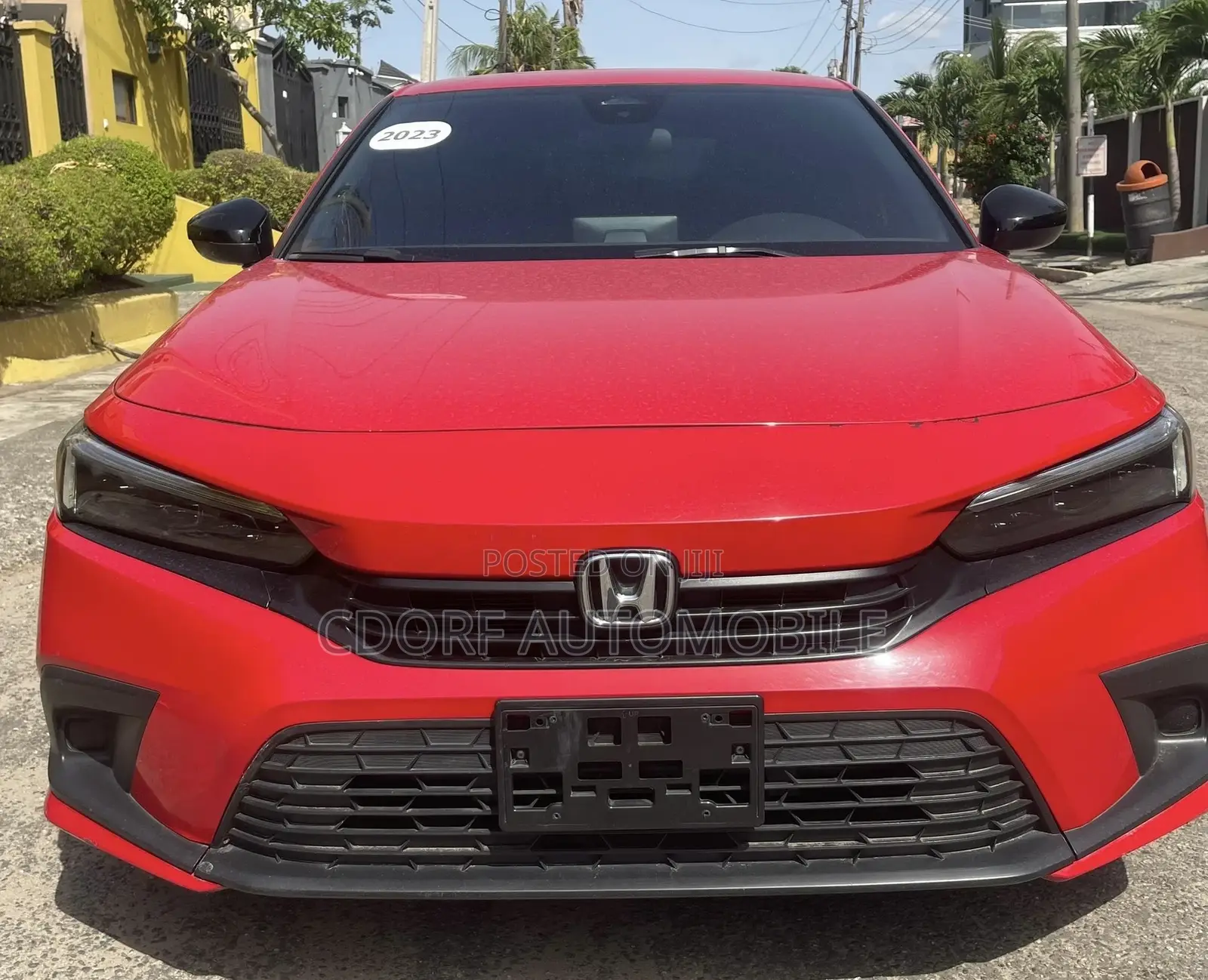 Honda Civic EX-L CVT 2023 Red