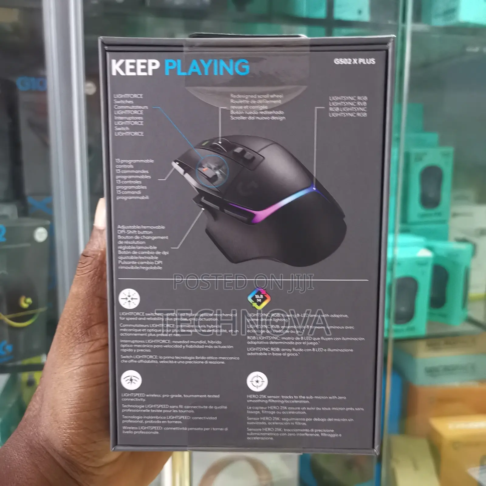 Logitech G502 X Plus Wireless Gaming Mouse
