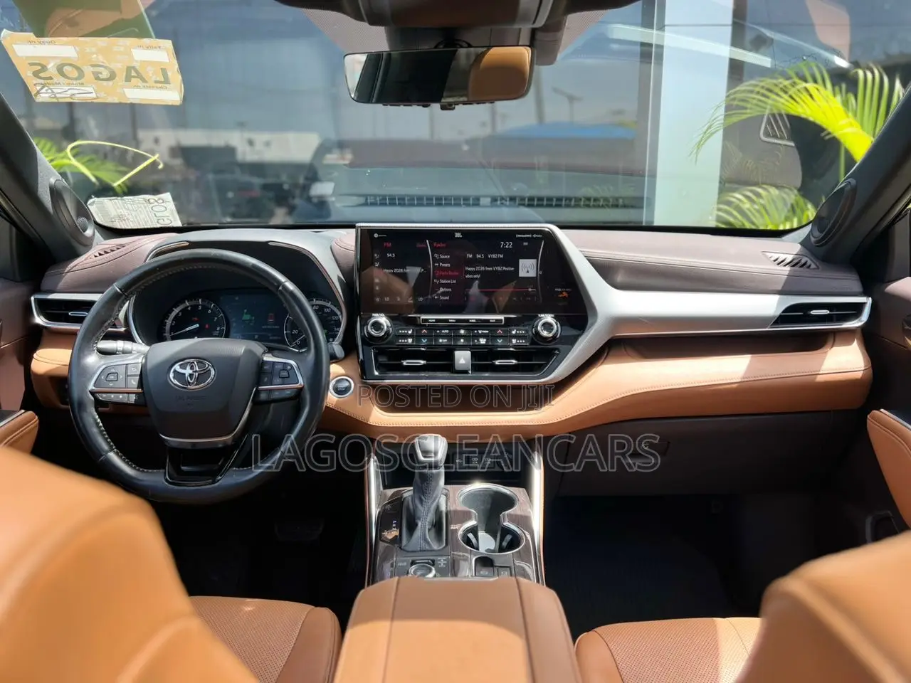 Toyota Highlander Platinum AWD 2020 Blue