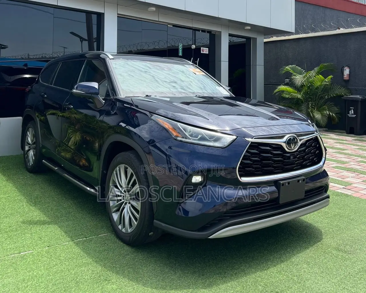 Toyota Highlander Platinum AWD 2020 Blue