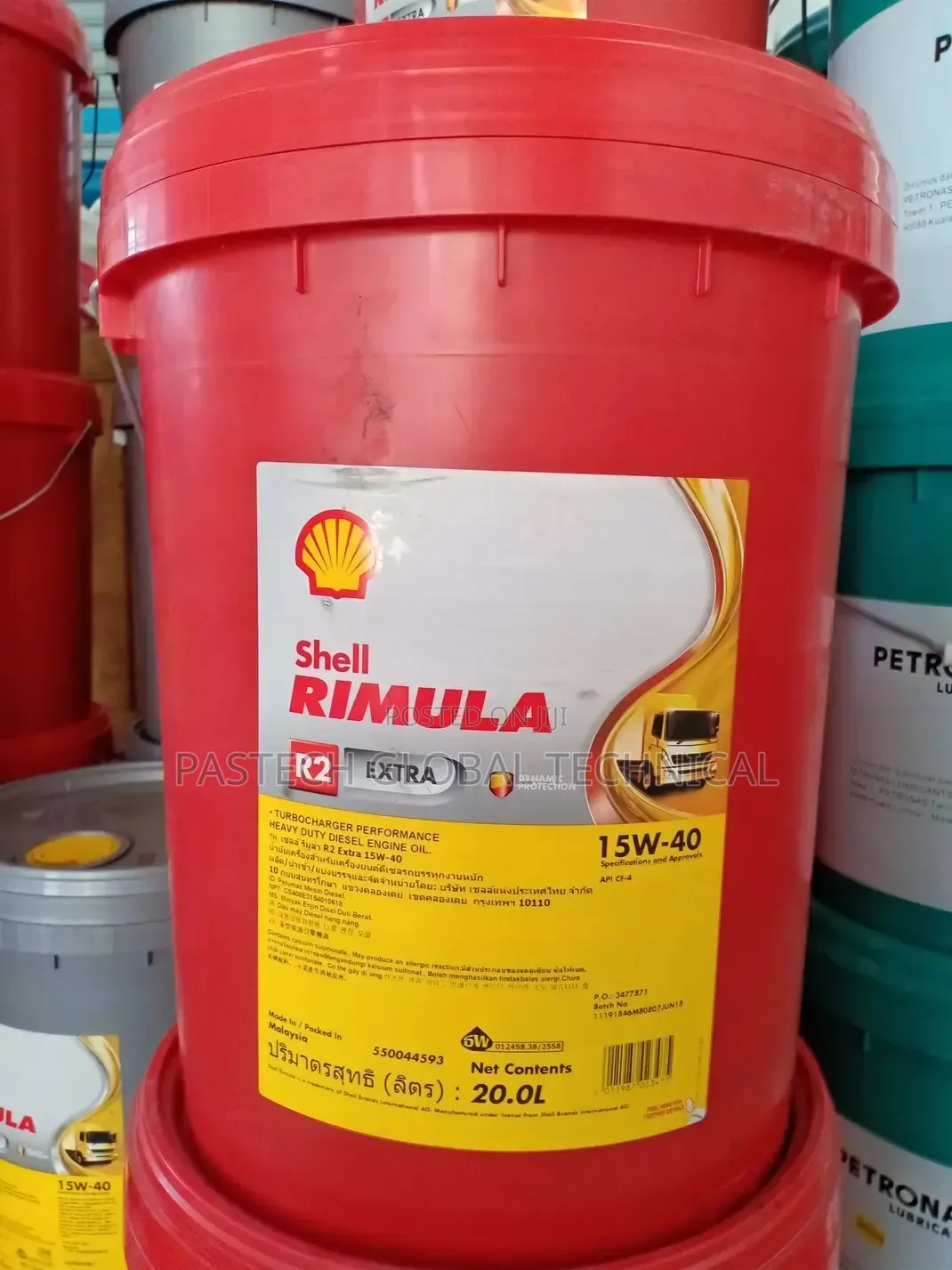 Shell Rimula R2 Extra 20w-50 [20l]