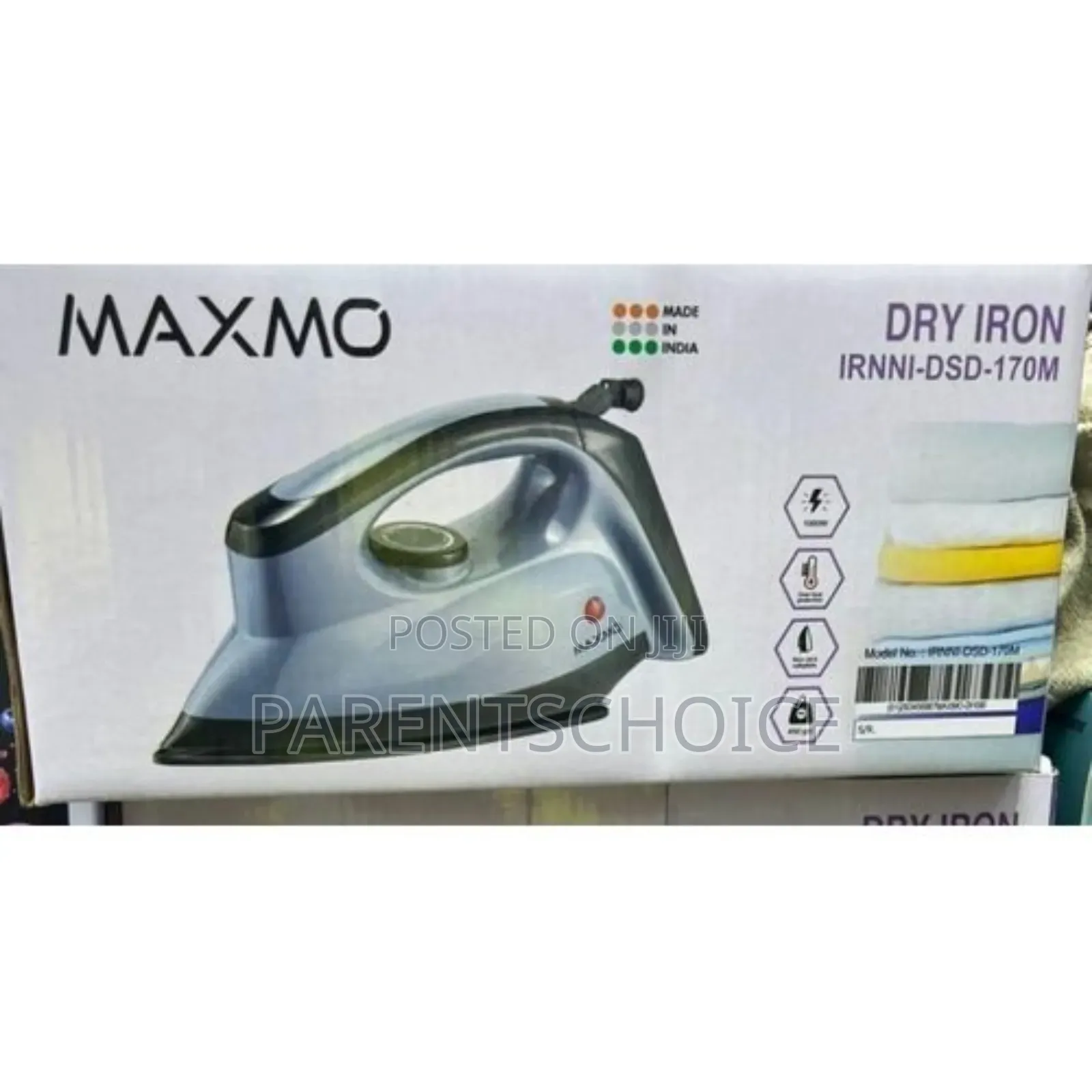 Maxmo New High Quality Dry Iron for Laundry/Ironing-1pc