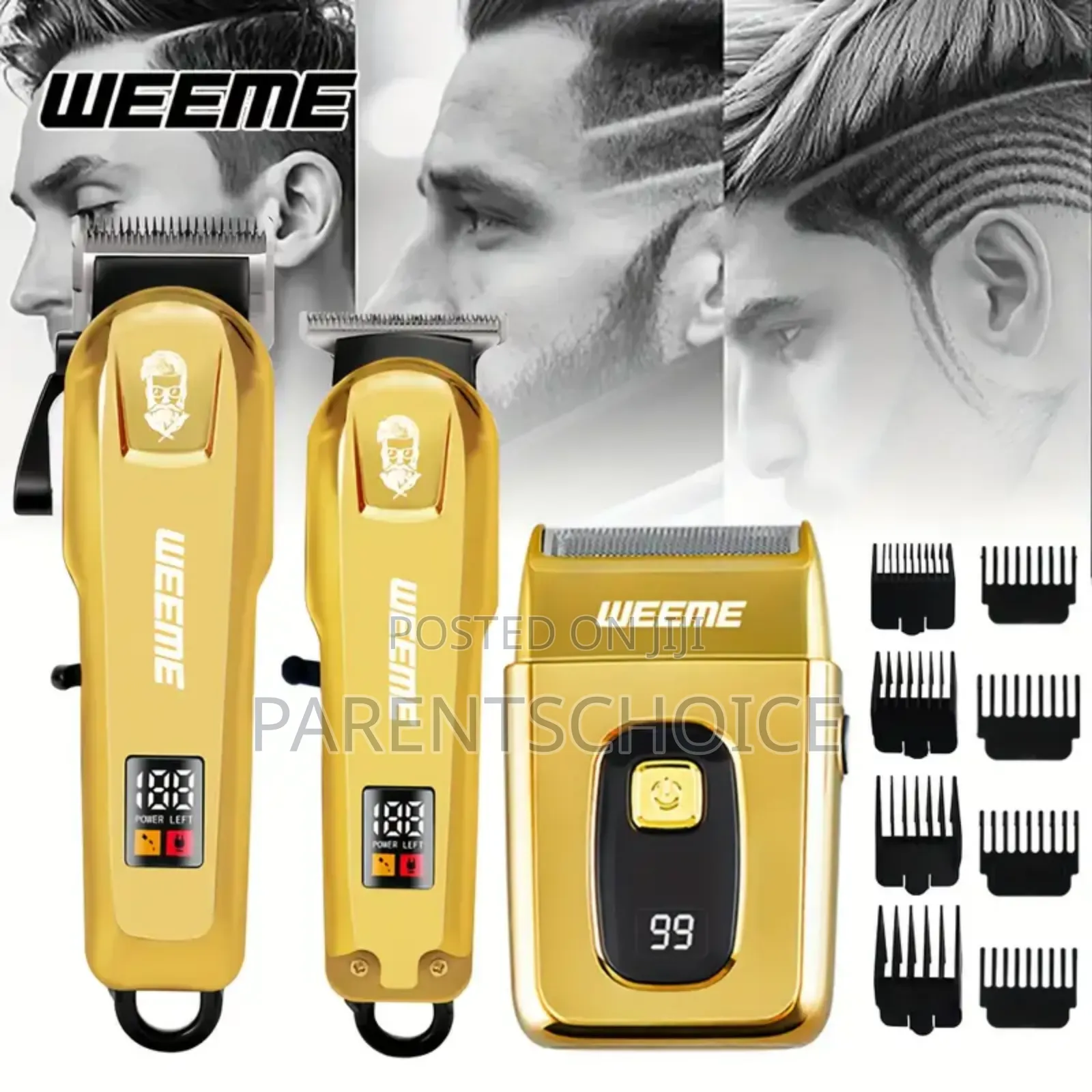 3-in-1 Rechargeable Hair Clipper