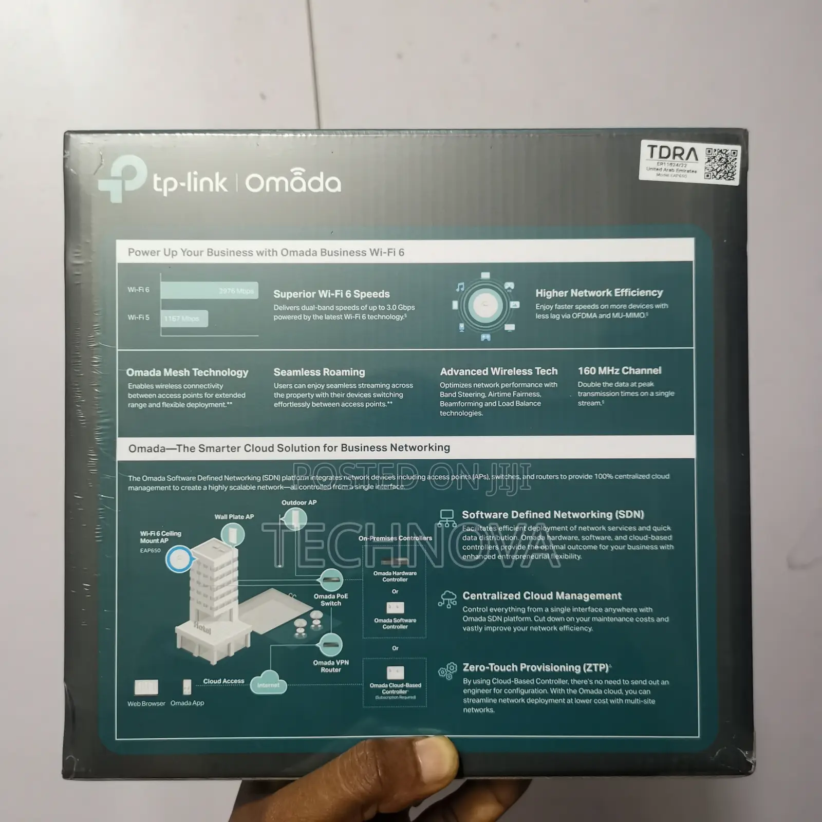Tp-Link Eap650 Ax3000 Ceiling Mount Wi-Fi 6 Access Point