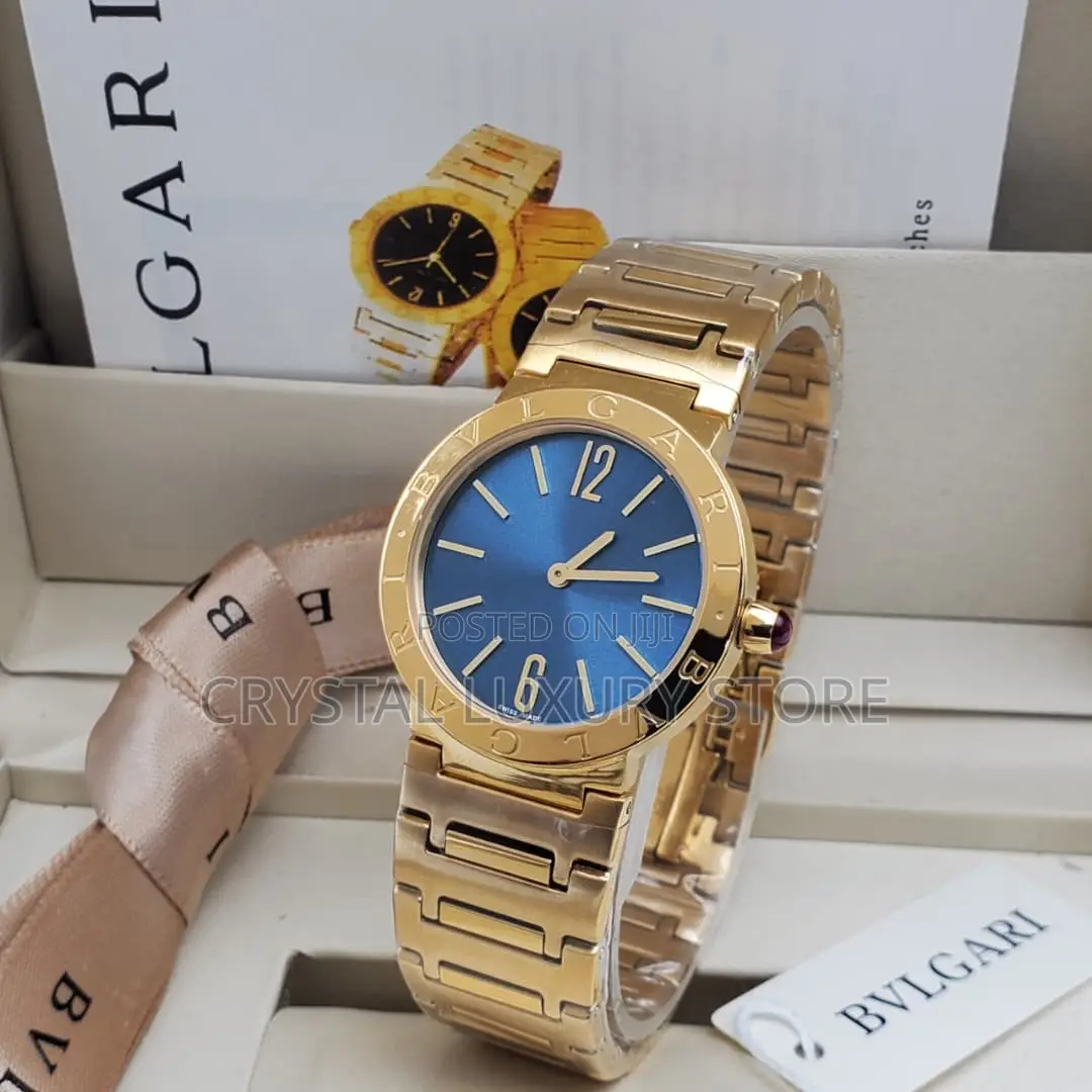 Bvlgari Quality Luxury Ladies Chain Strap Wristwatch