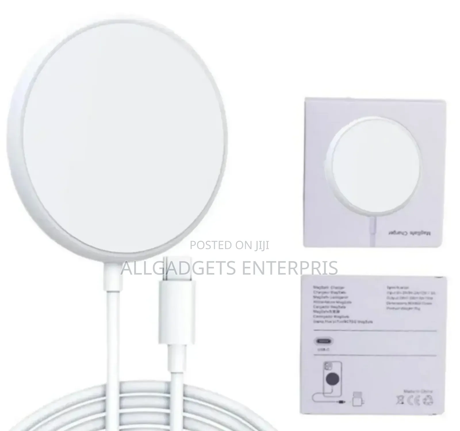 Wireless Charging for iPhones and Samsung Phones.