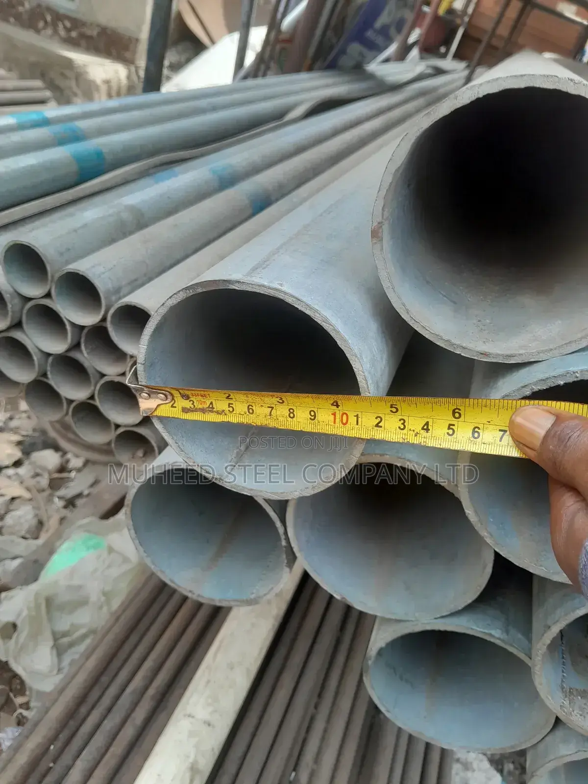 3" Normal Galvanized Round 4inche Hoot Deep Galvanized Round Pipe