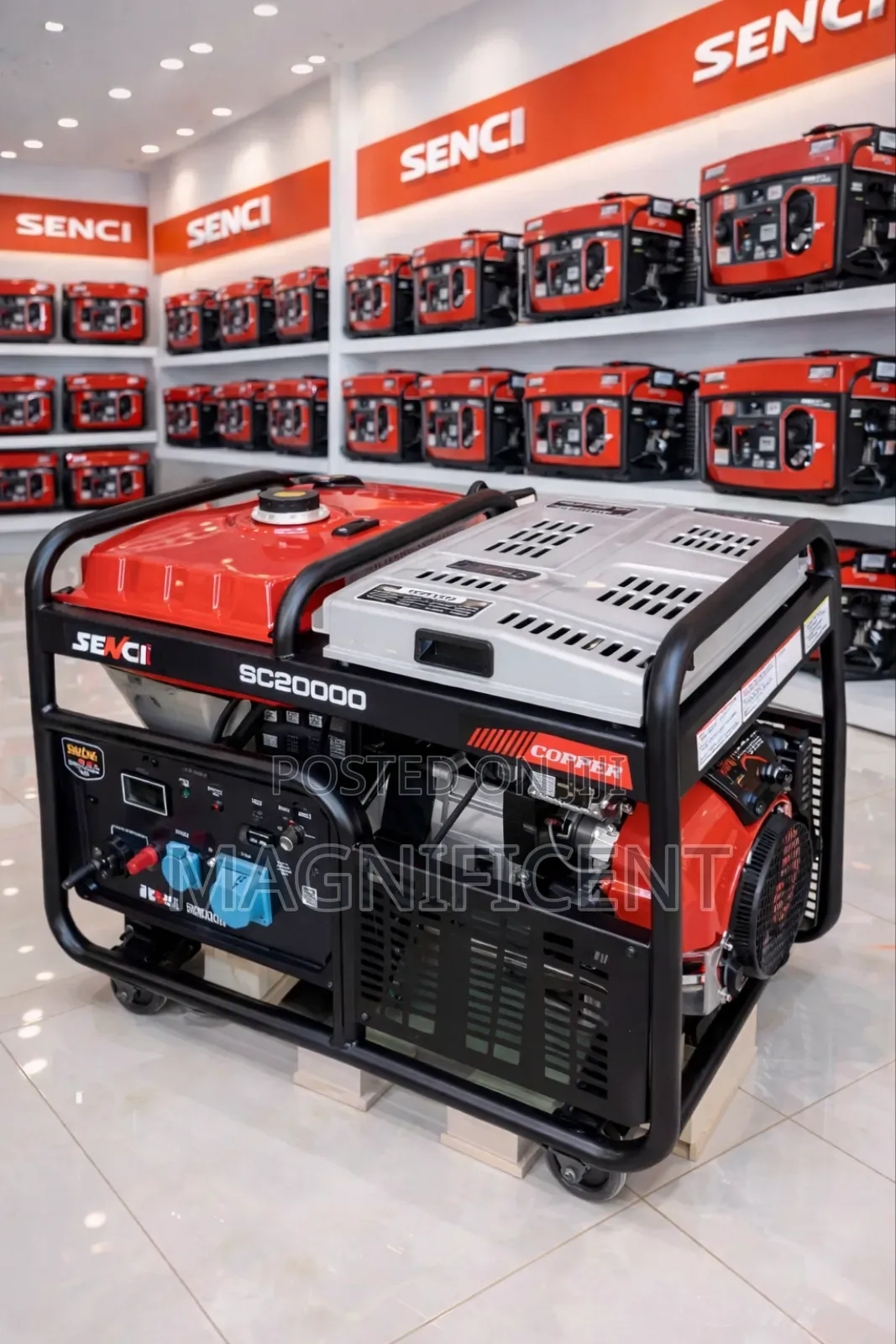 Original Senci 15kva Generator (Sc20000) – Industrial Power