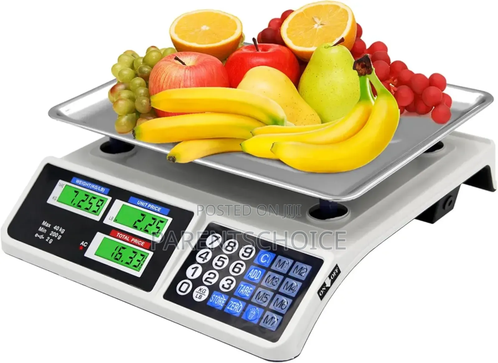 88lb/40kg Commercial Food Scale - Digital Price Computing Scale