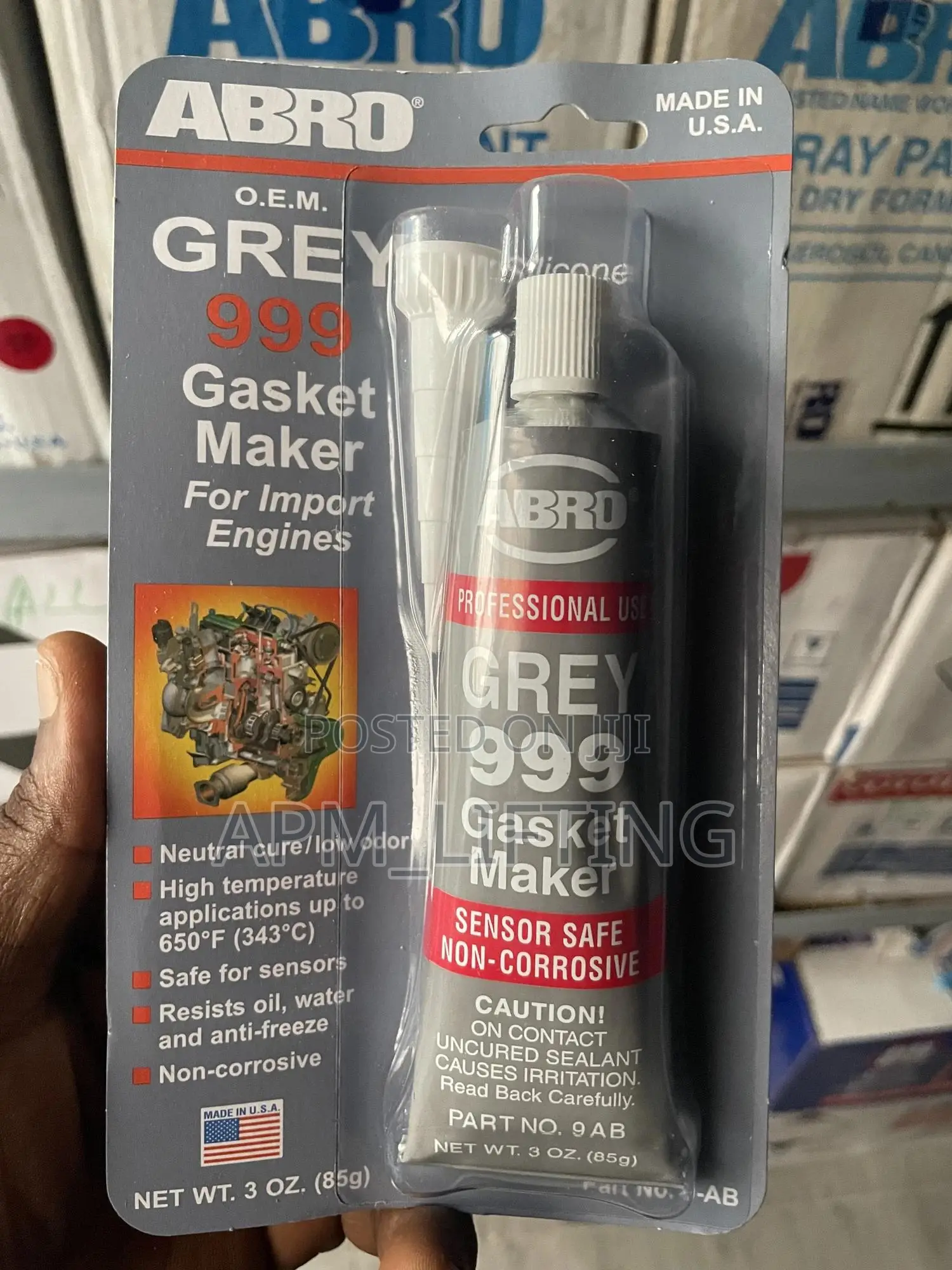 Abro Grey 999 Gasket Maker