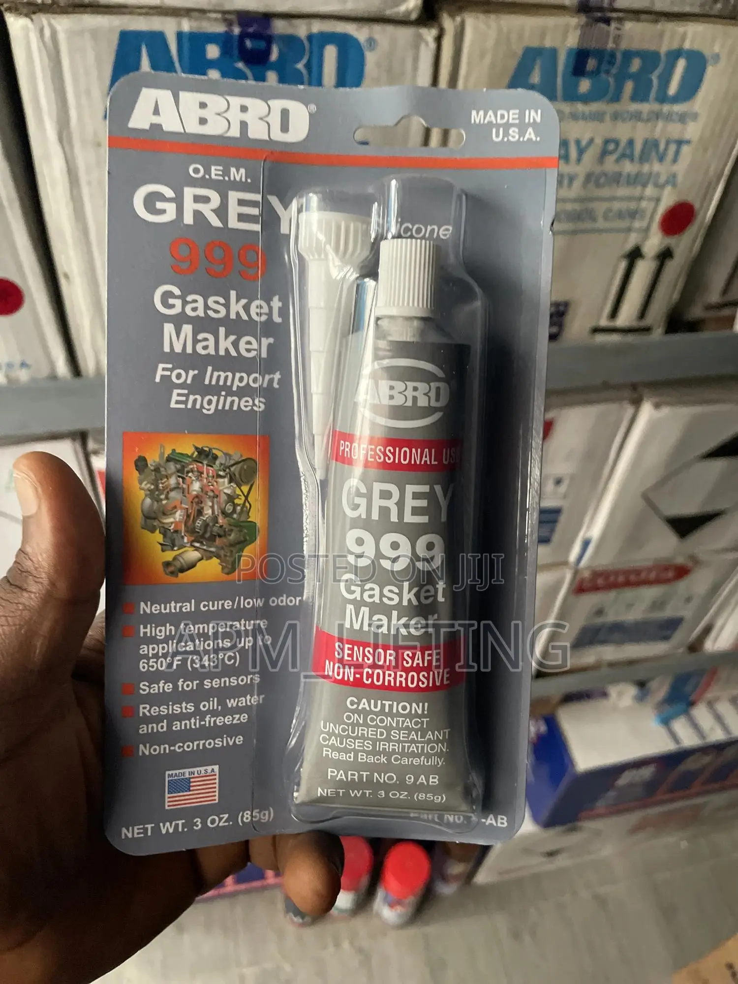 Abro Grey 999 Gasket Maker