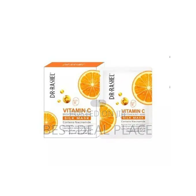 Dr Rashell 5pcs Dr Rashel Vitamin C Brightening Anti-Aging Silk Mask