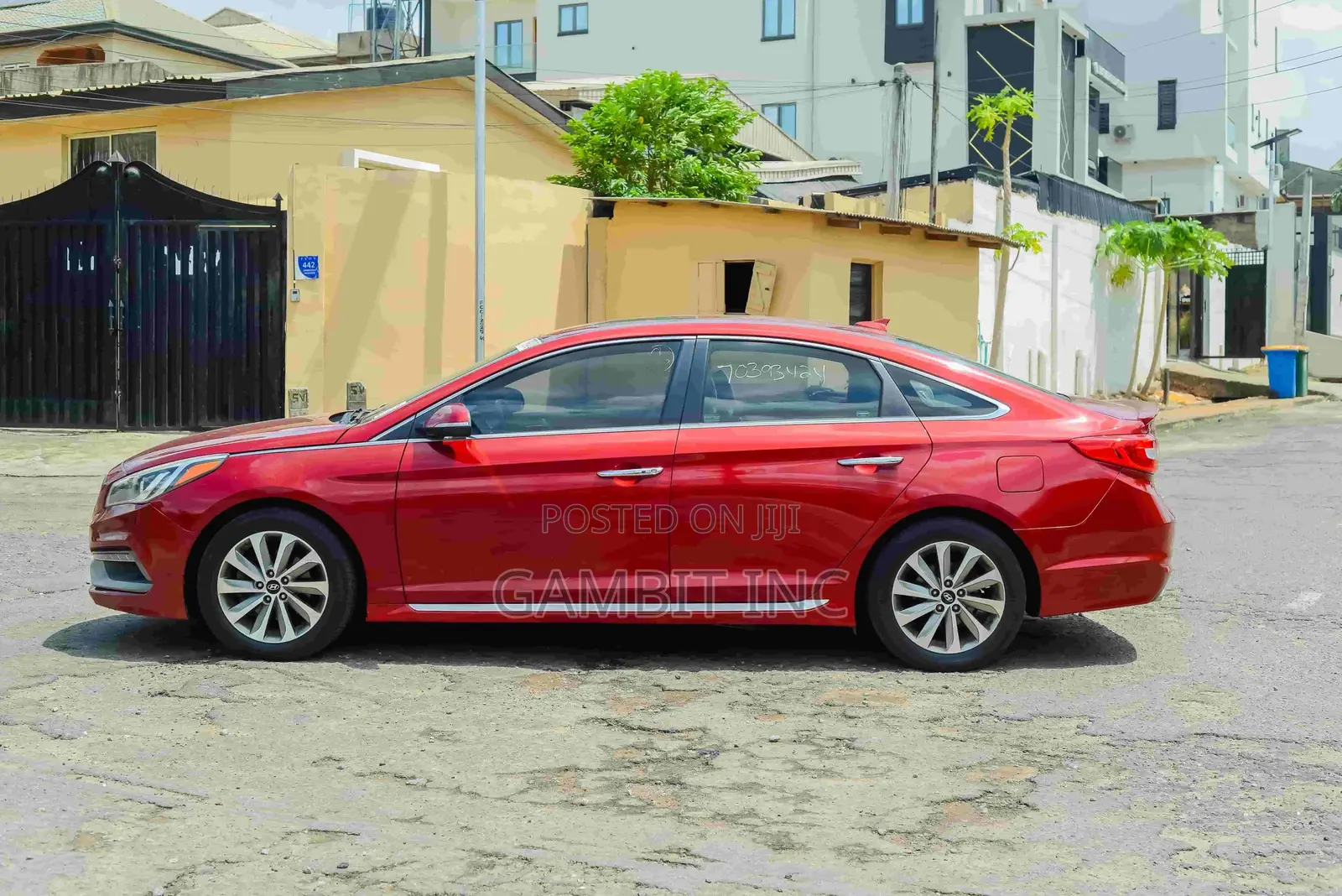Hyundai Sonata Sport Sedan FWD (2.4L 4cyl 6A) 2016 Red