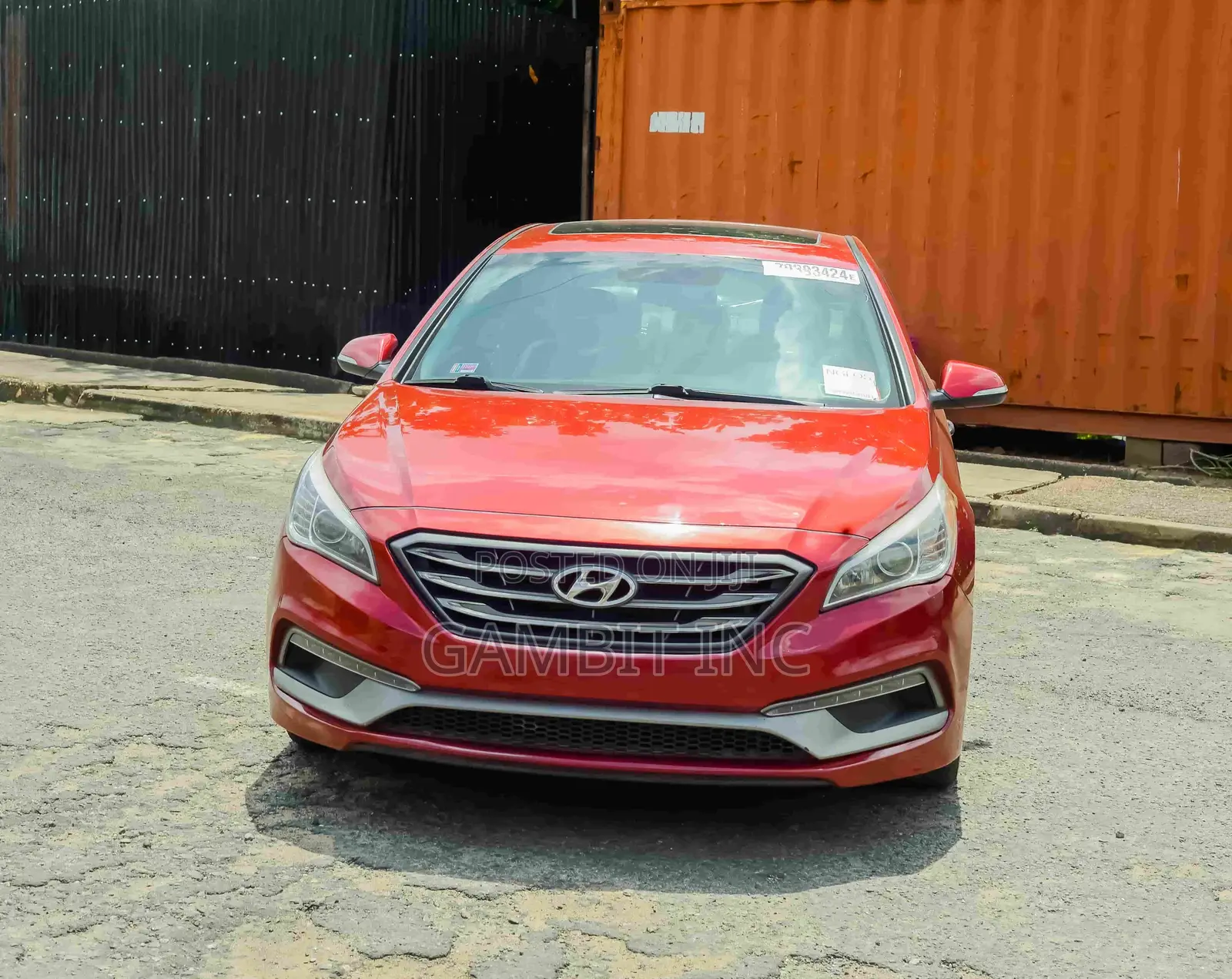 Hyundai Sonata Sport Sedan FWD (2.4L 4cyl 6A) 2016 Red