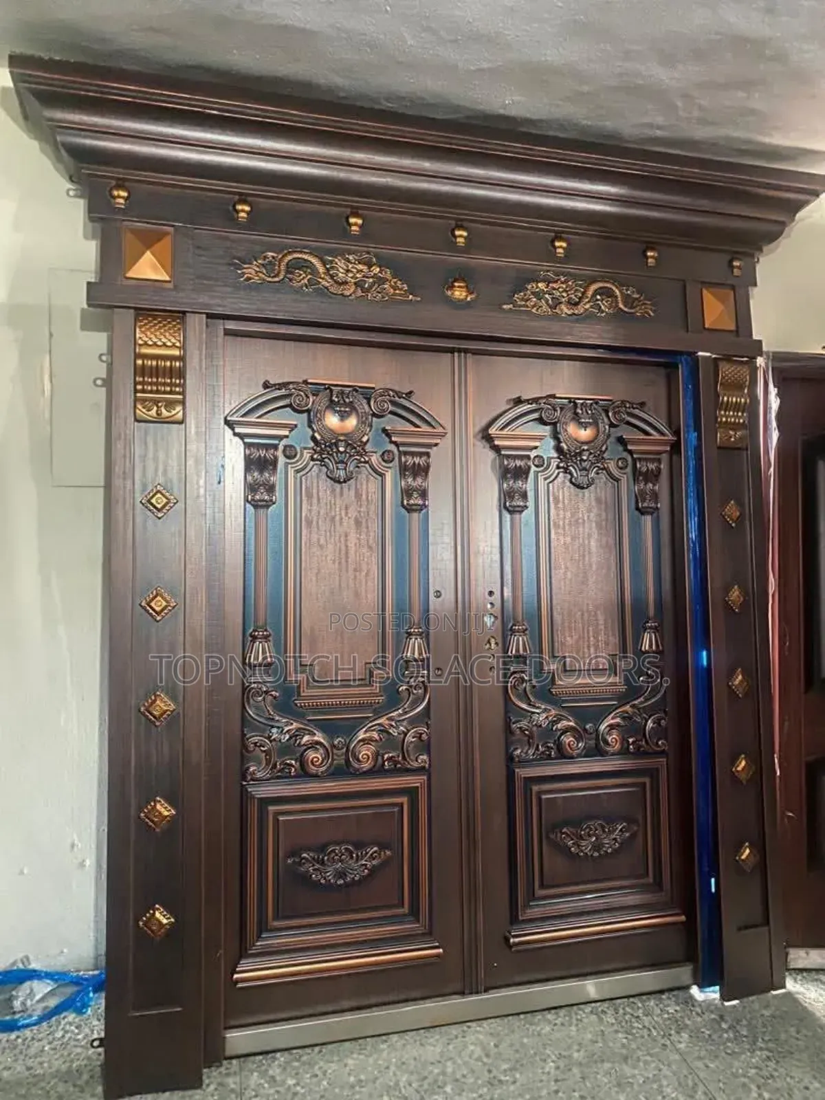 5ft X 7ft Turkey Ark and Pillar Security Door.