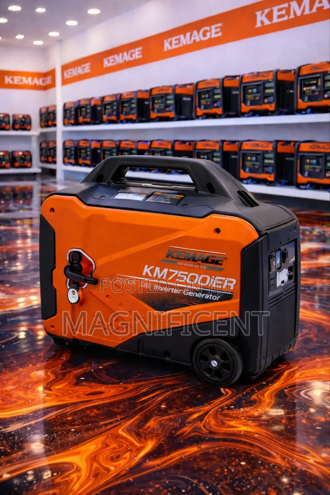 6kva Kemage Km7500ier 6kva Super Silent Inverter Generator