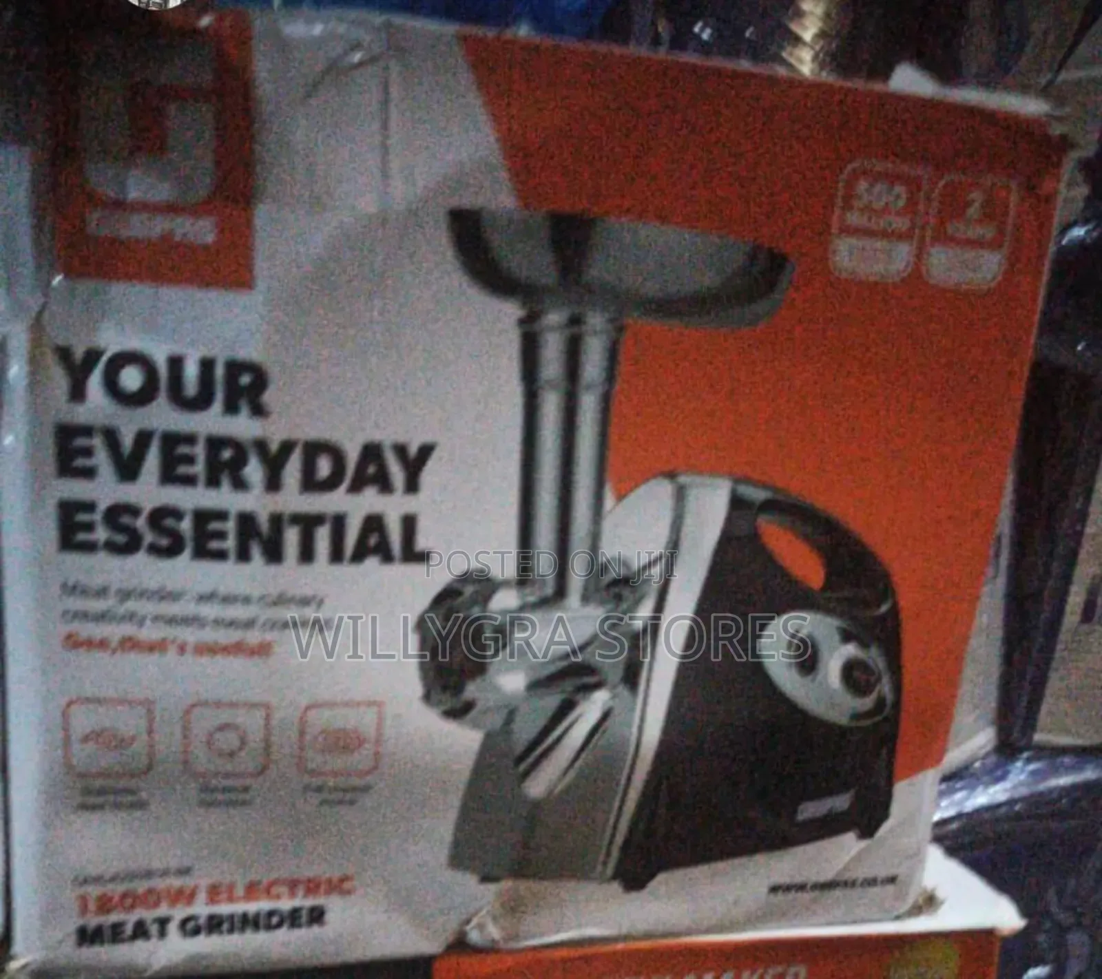 Geepas Electric Meat Grinder Mincer Sausage Maker Kitchen Mincing