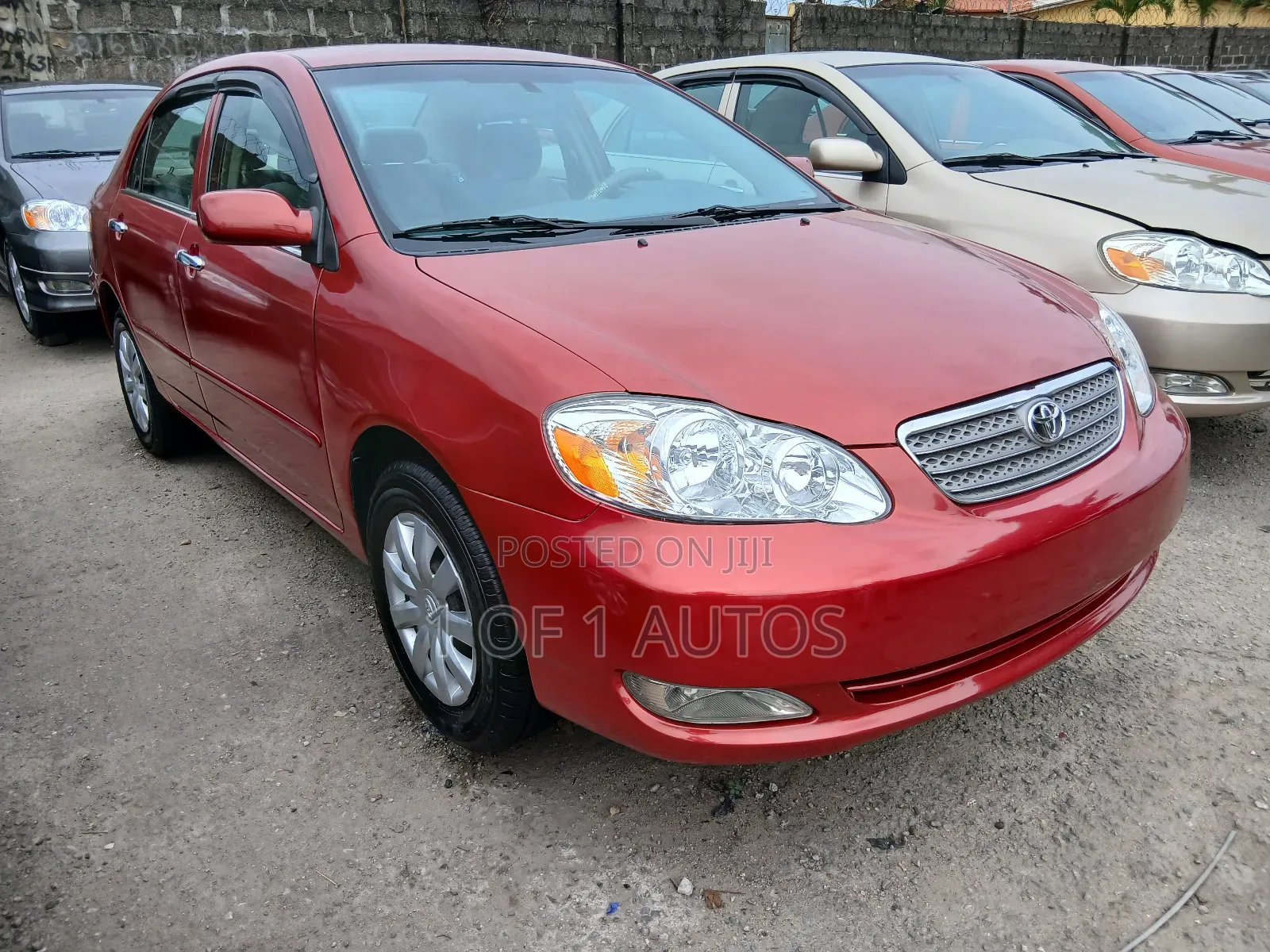 Toyota Corolla LE 2006 Red