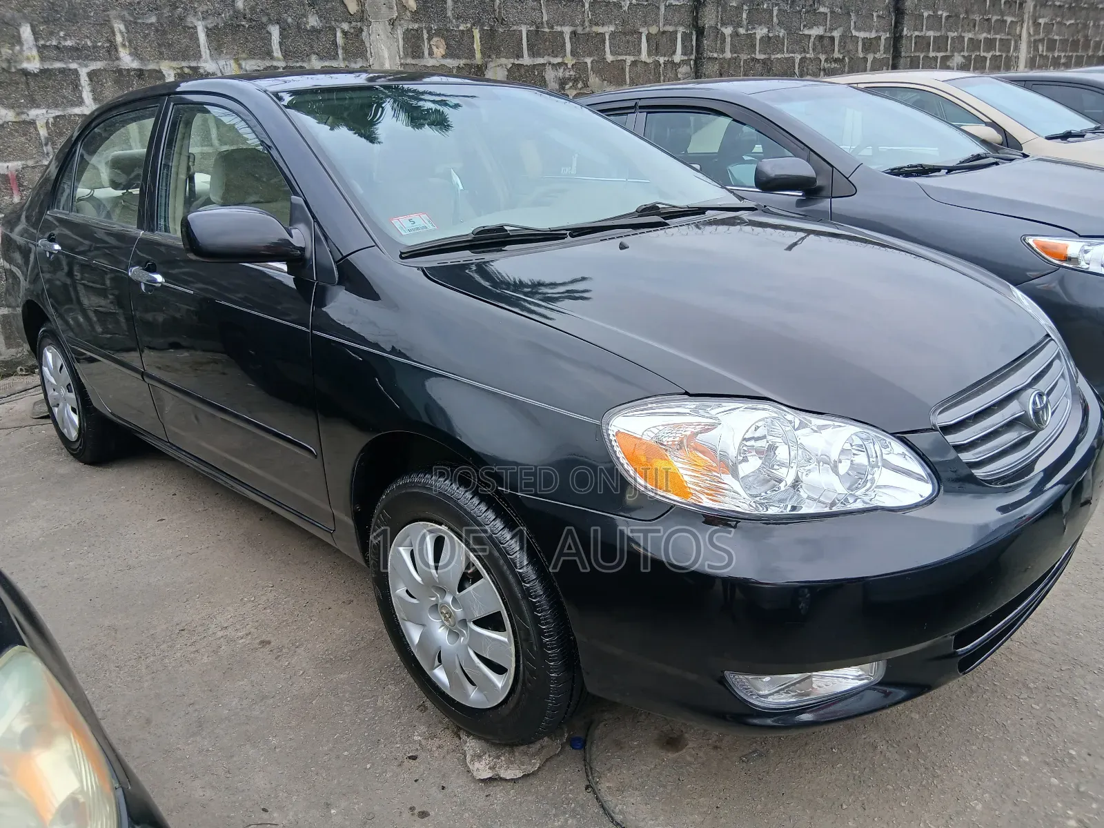 Toyota Corolla Sedan 2003 Black
