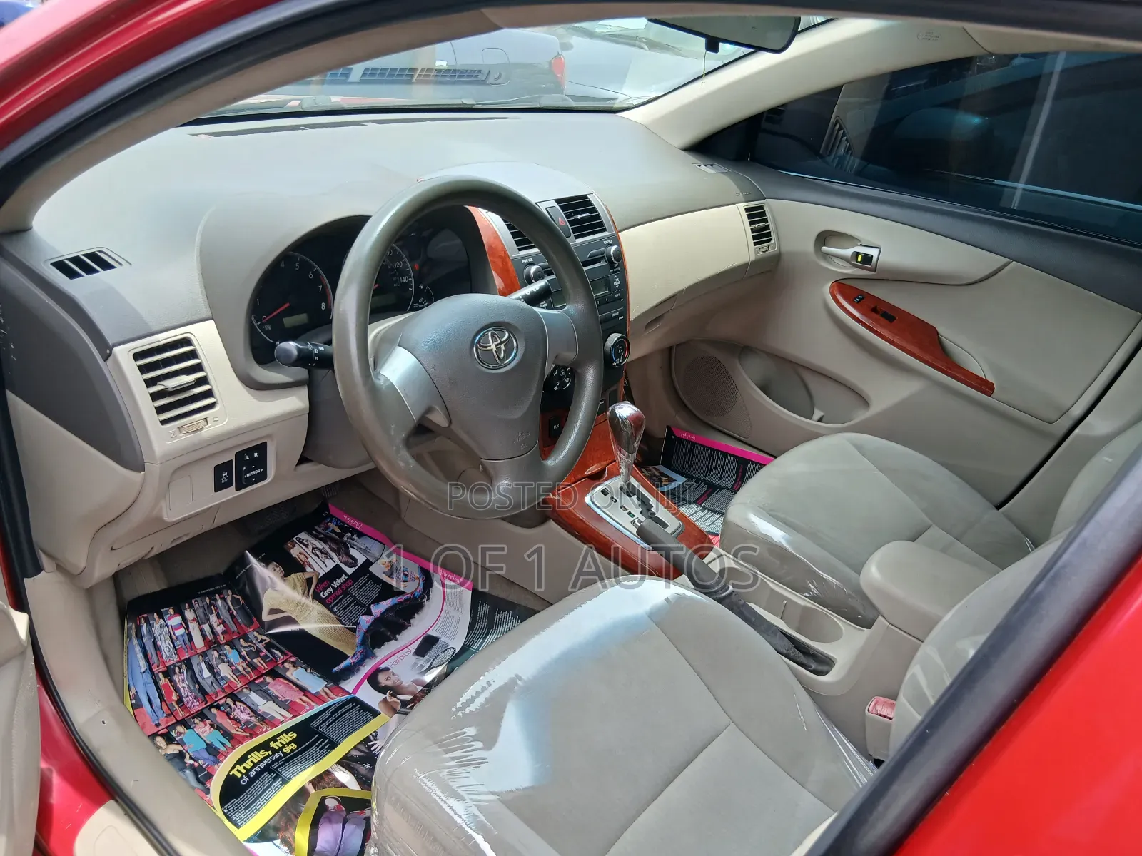 Toyota Corolla LE 4dr Sedan (1.8L 4cyl 4A) 2010 Red