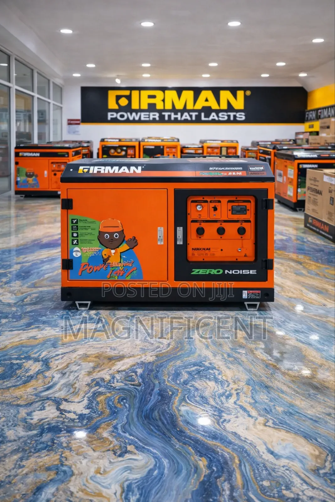 Zero Noise Firman 10kva Super Strong Generator