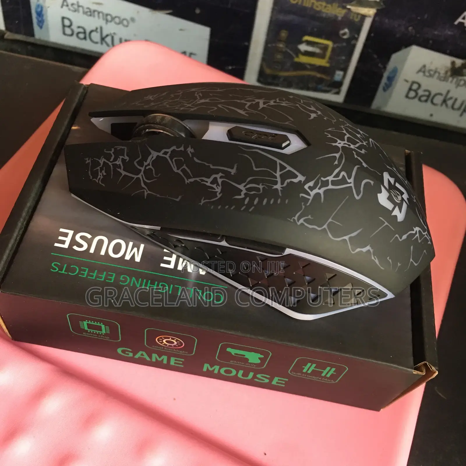 Wireless RGB Silent Gaming Mouse (Rechargeable, Wireless + Bluetooth)