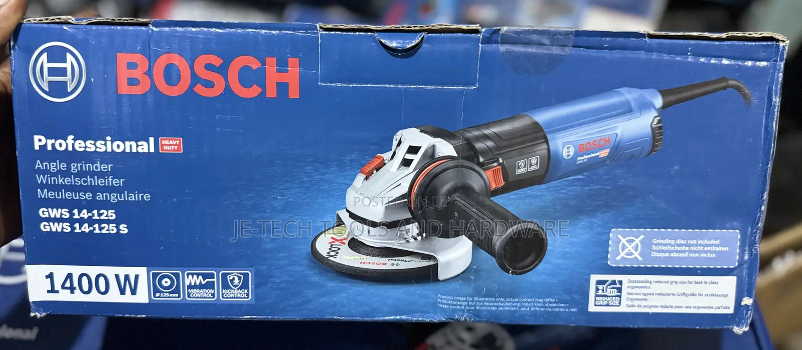 Bosch Professional GWS 14-125 S Angle Grinder