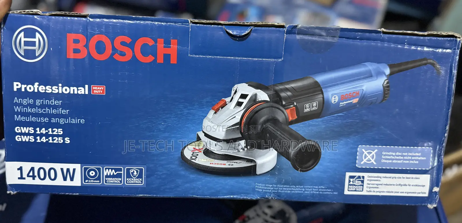 Bosch Professional GWS 14-125 S Angle Grinder