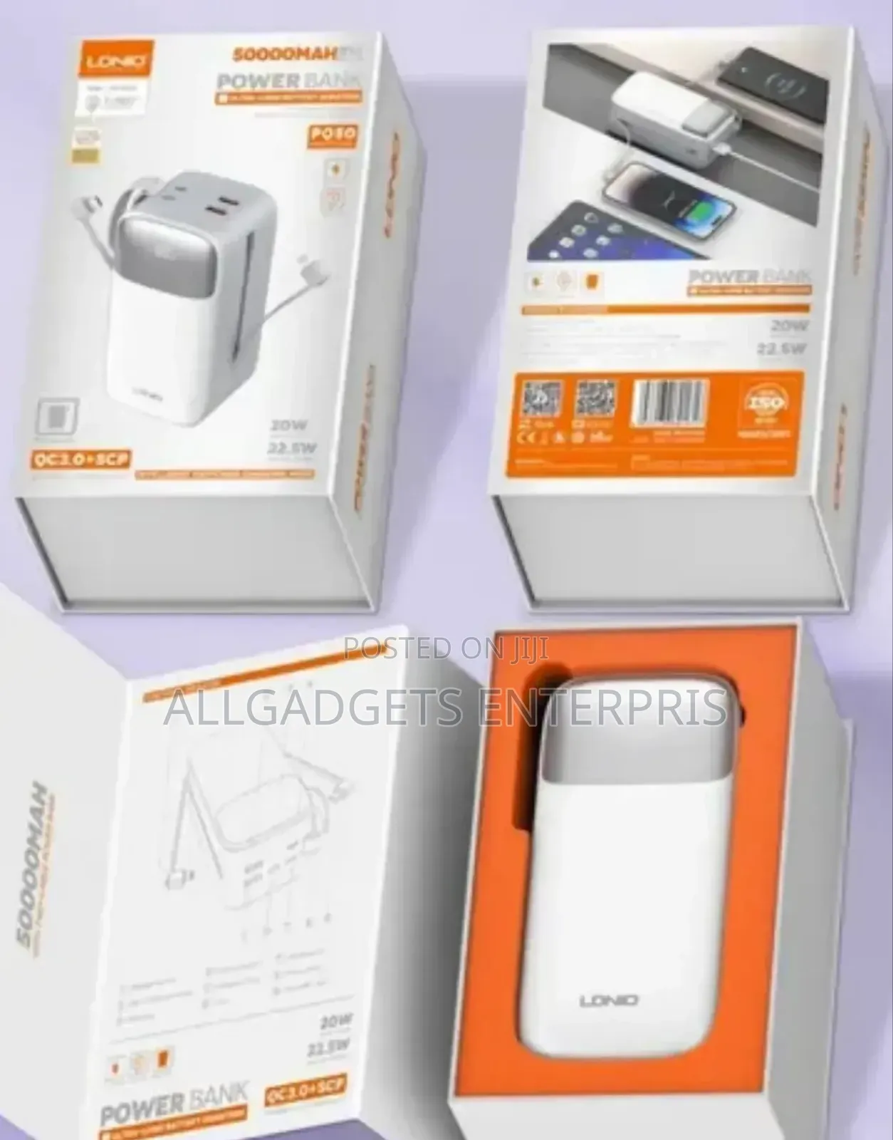 Ldnio 50000mah 22.5W Power Bank