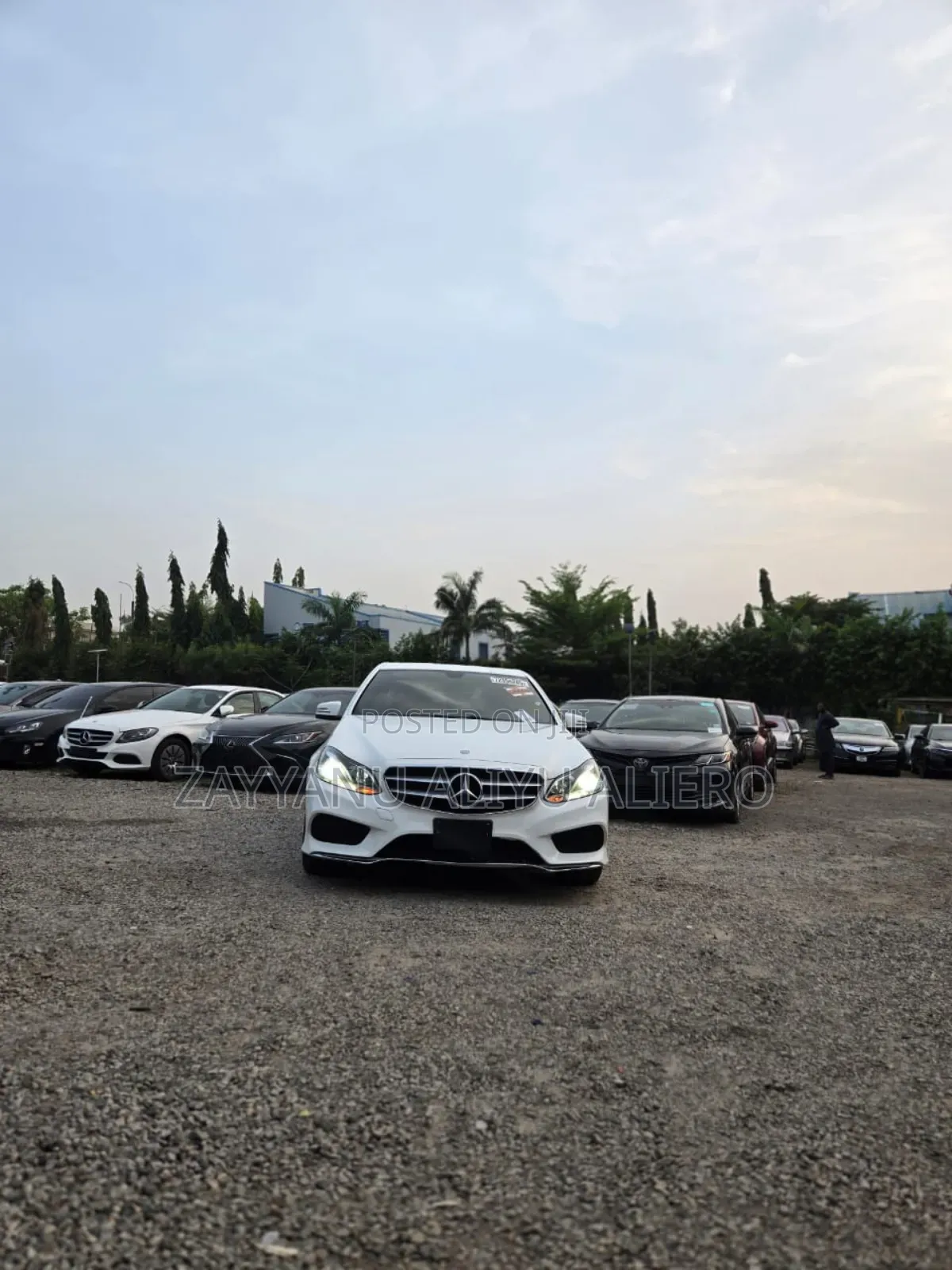 Mercedes-Benz E350 2014 White