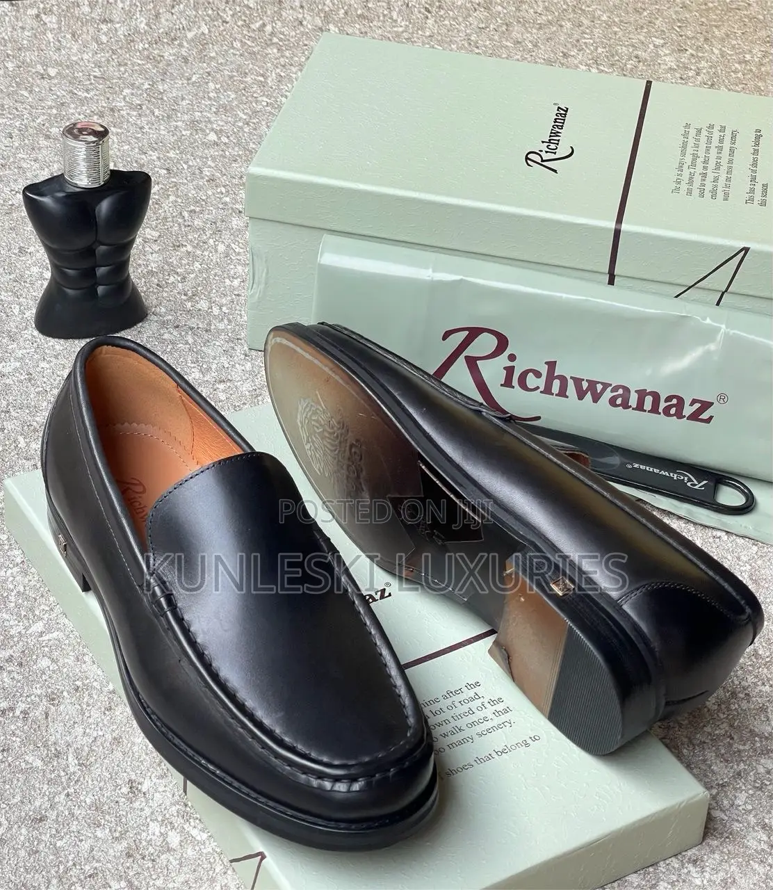 Original Rickwanaz Men Loafers Shoes in 2 Colors