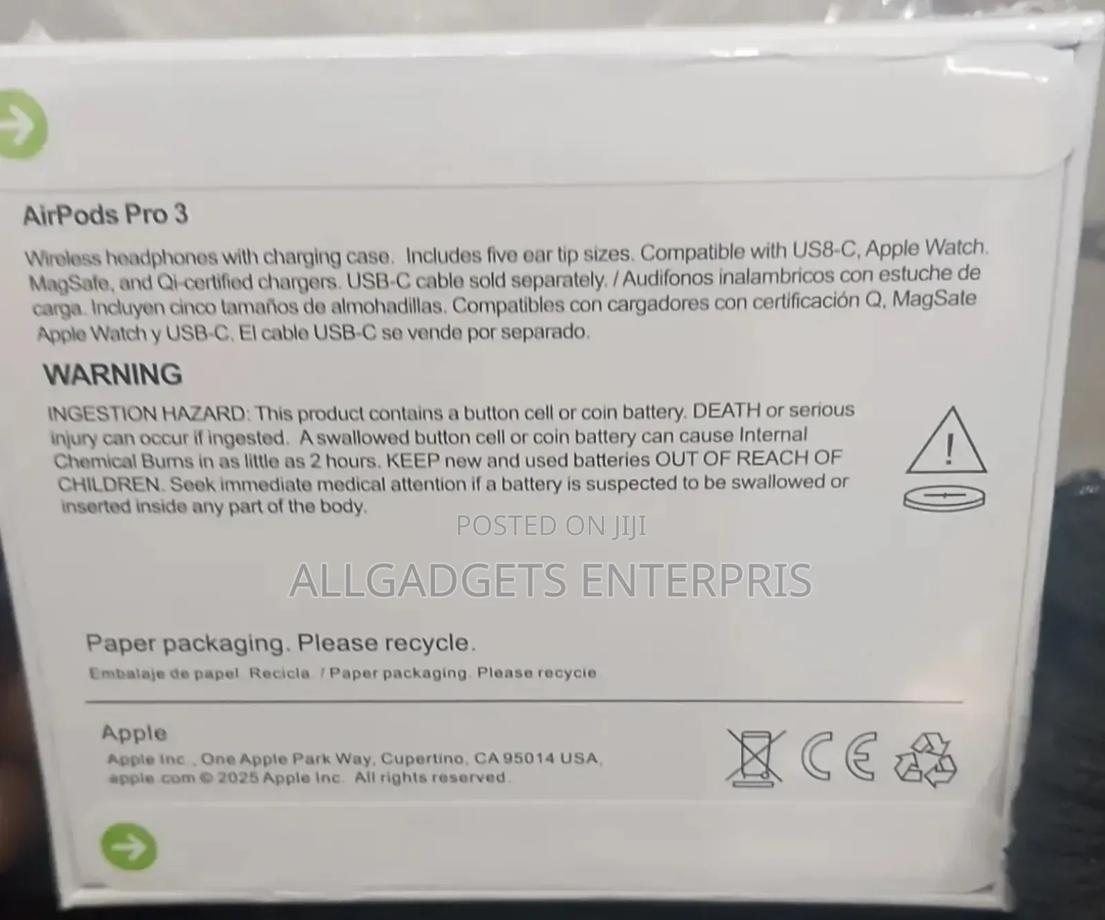 Airpod Pro 3 New Sealed