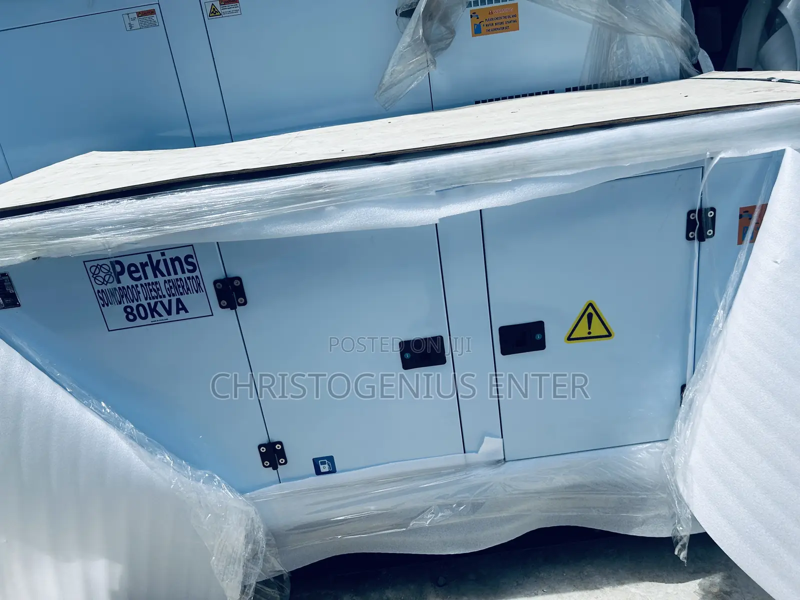 Brand New 80kva Super Noiseless Perkins Generator