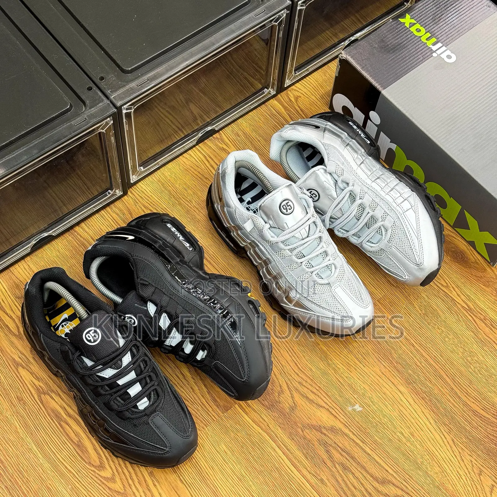 Original Total 90 X Airmax 95 Bubble Sneakers