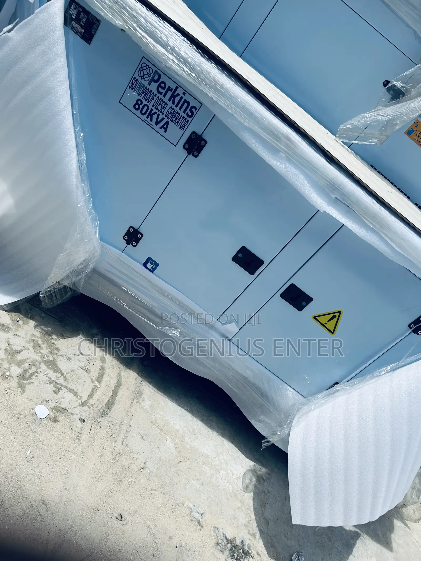 Super 80kva Perkins Generator Noiseless Unit With Warranty