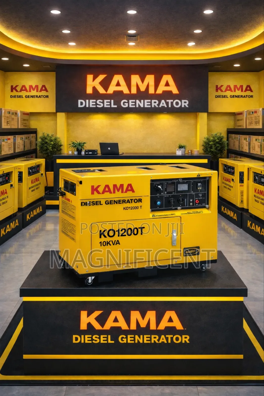 Kama 10kva Soundproof Diesel Generator – Powerful, Silent Reliable