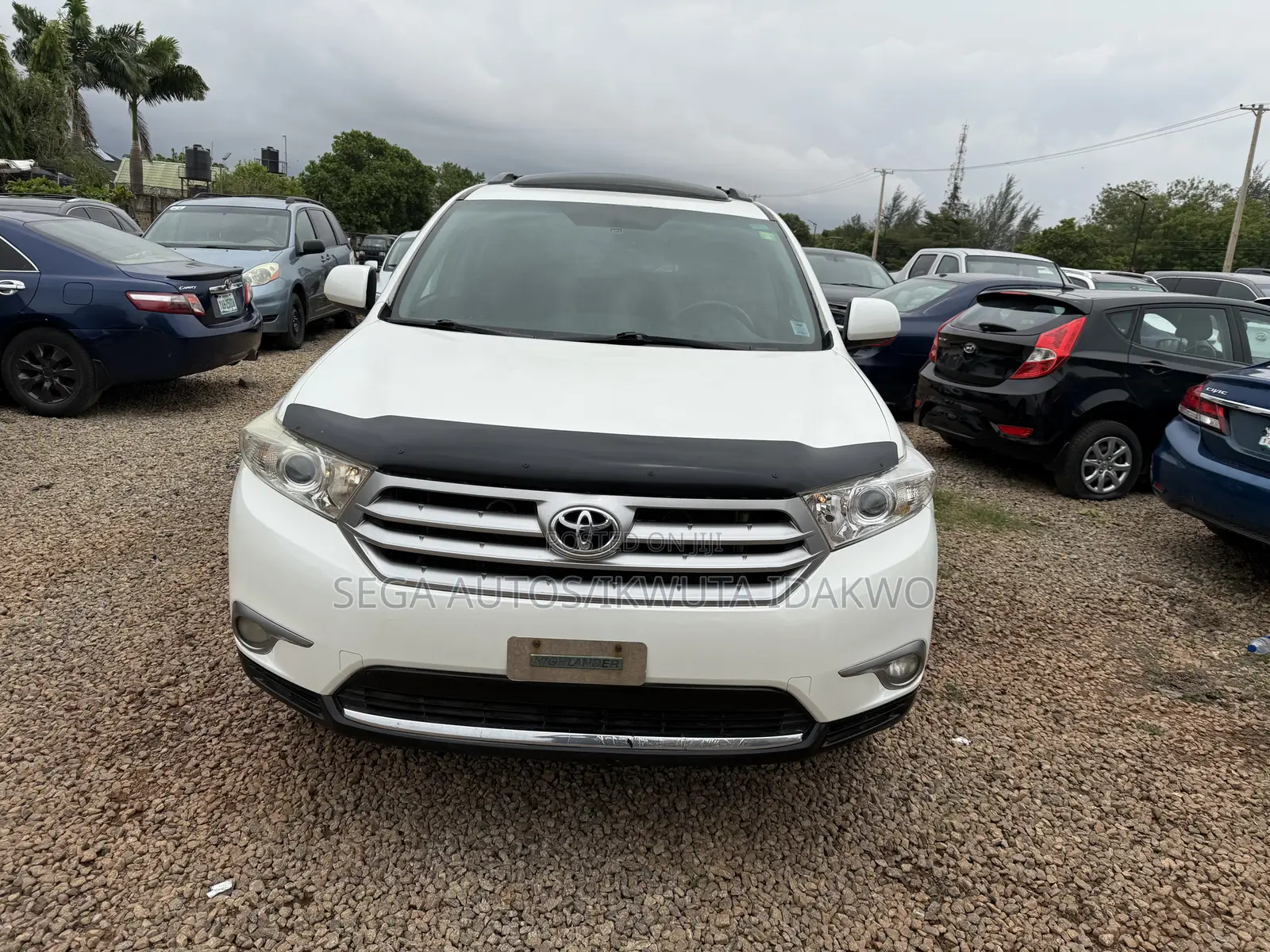 Toyota Highlander Plus 3.5L 4WD 2013 White