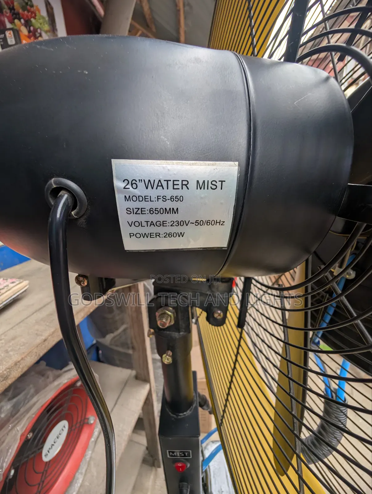 Industrial Standing Mist Fan