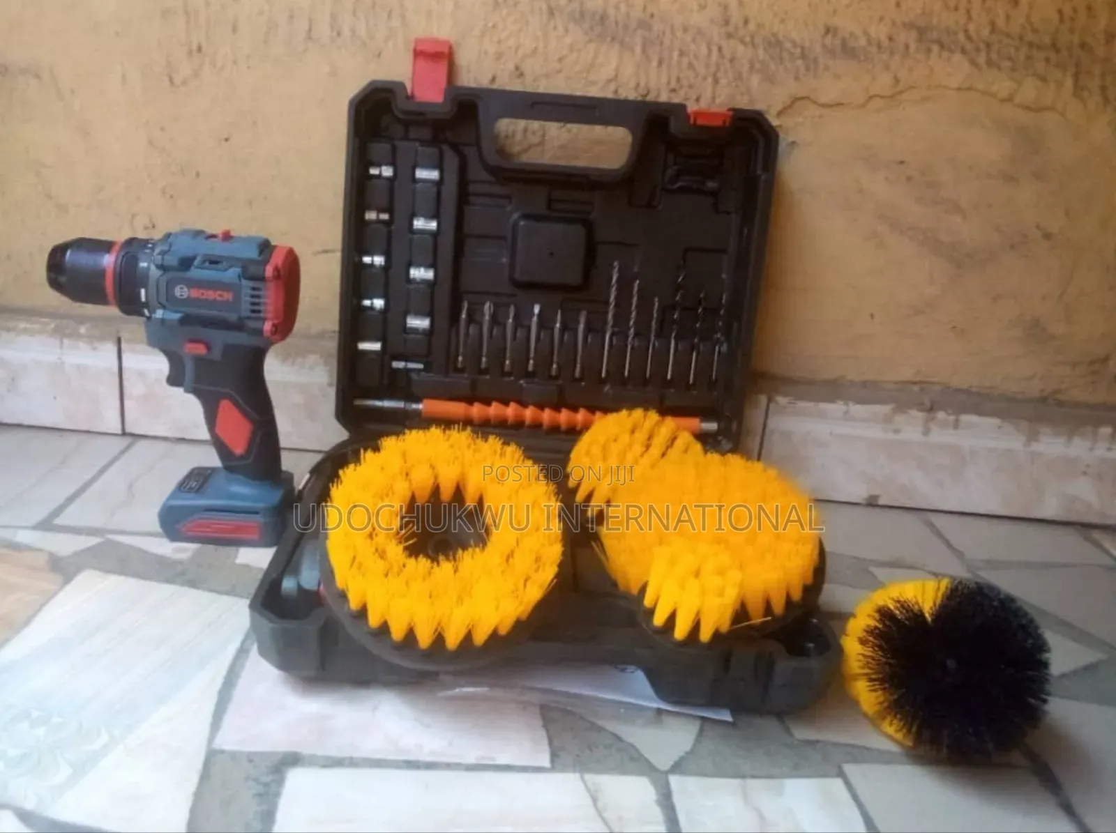 Cordless Drill Brush Machine