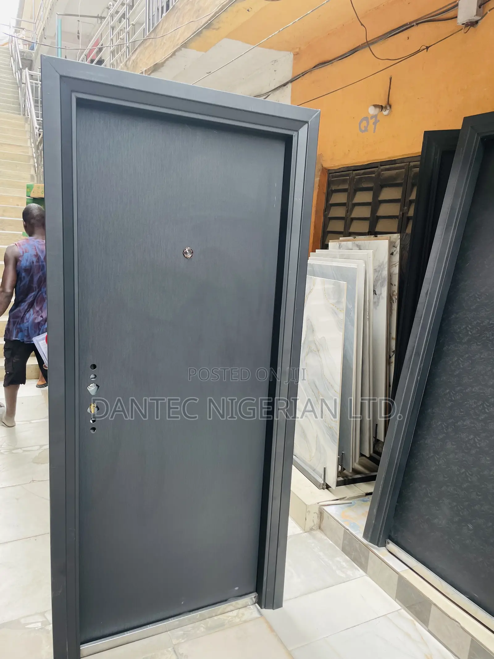 3ft NBL Security Steel Doors 6” Inches Frame