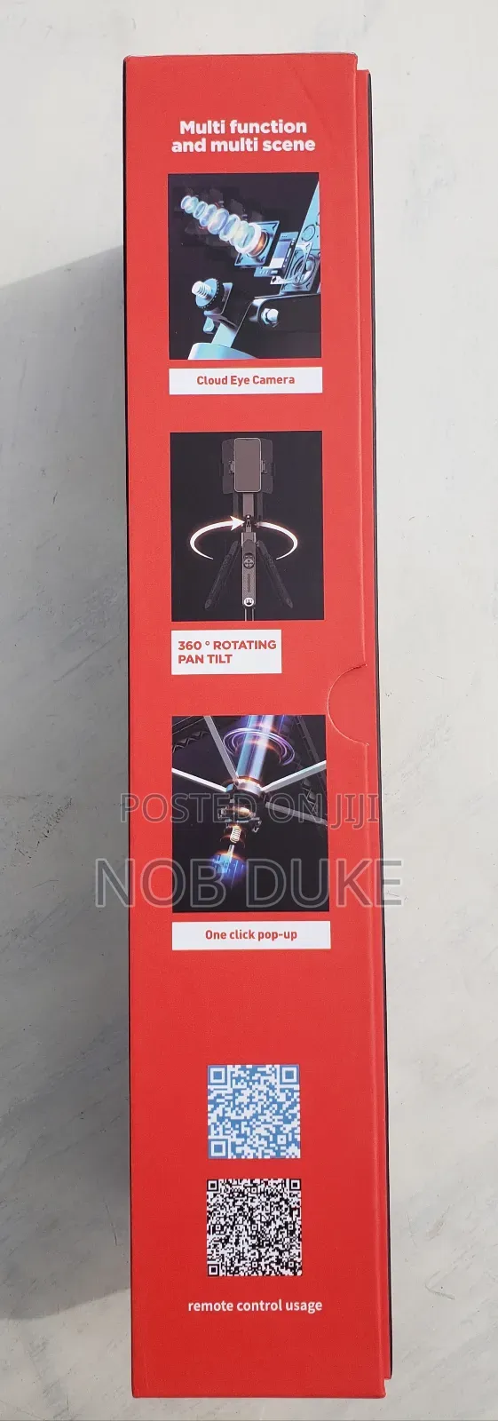 Selfie Stick Q515tk-H Tracking Gimbal Selfie Stick With Dual Lamp