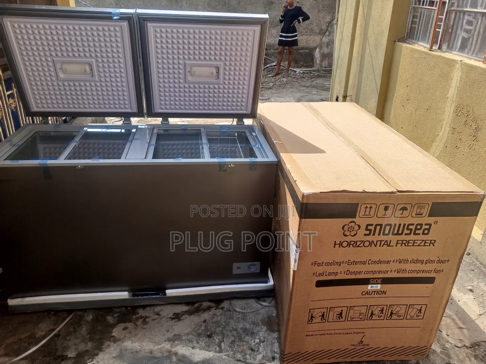 Snowsea 420 Liters Chest Freezer – Fast Cooling Durable