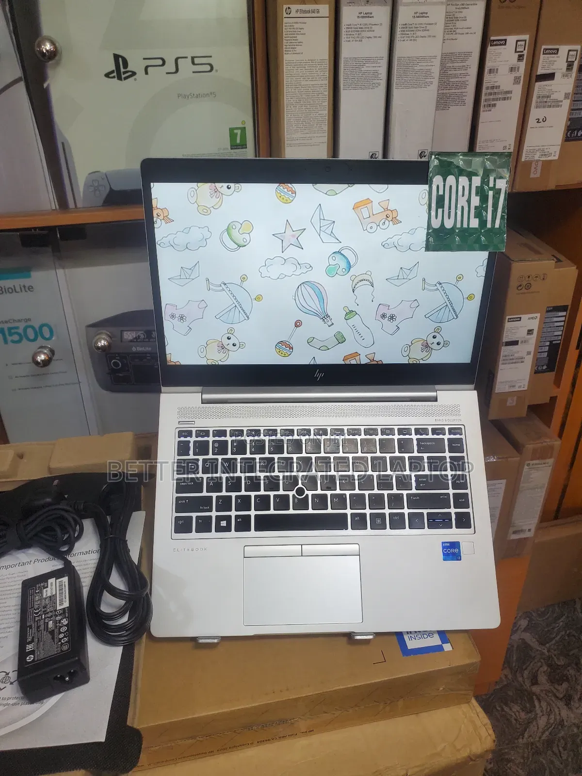 New Laptop HP EliteBook 840 G5 16GB Intel Core 7 SSD 256GB