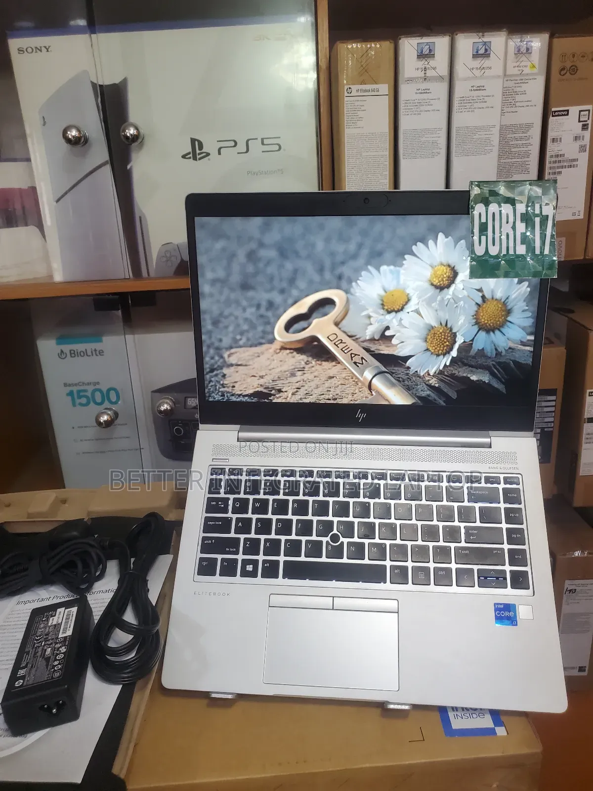New Laptop HP EliteBook 840 G5 16GB Intel Core 7 SSD 256GB